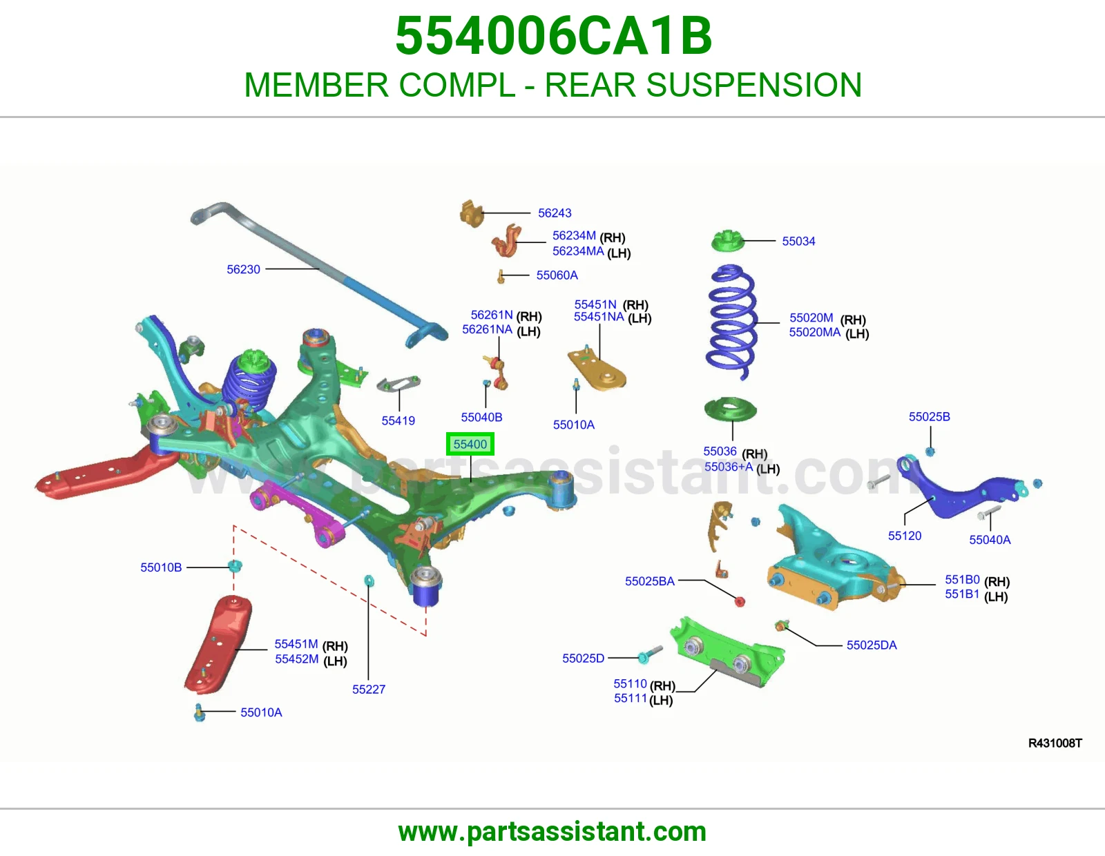 كمر خلفي 554006CA1B