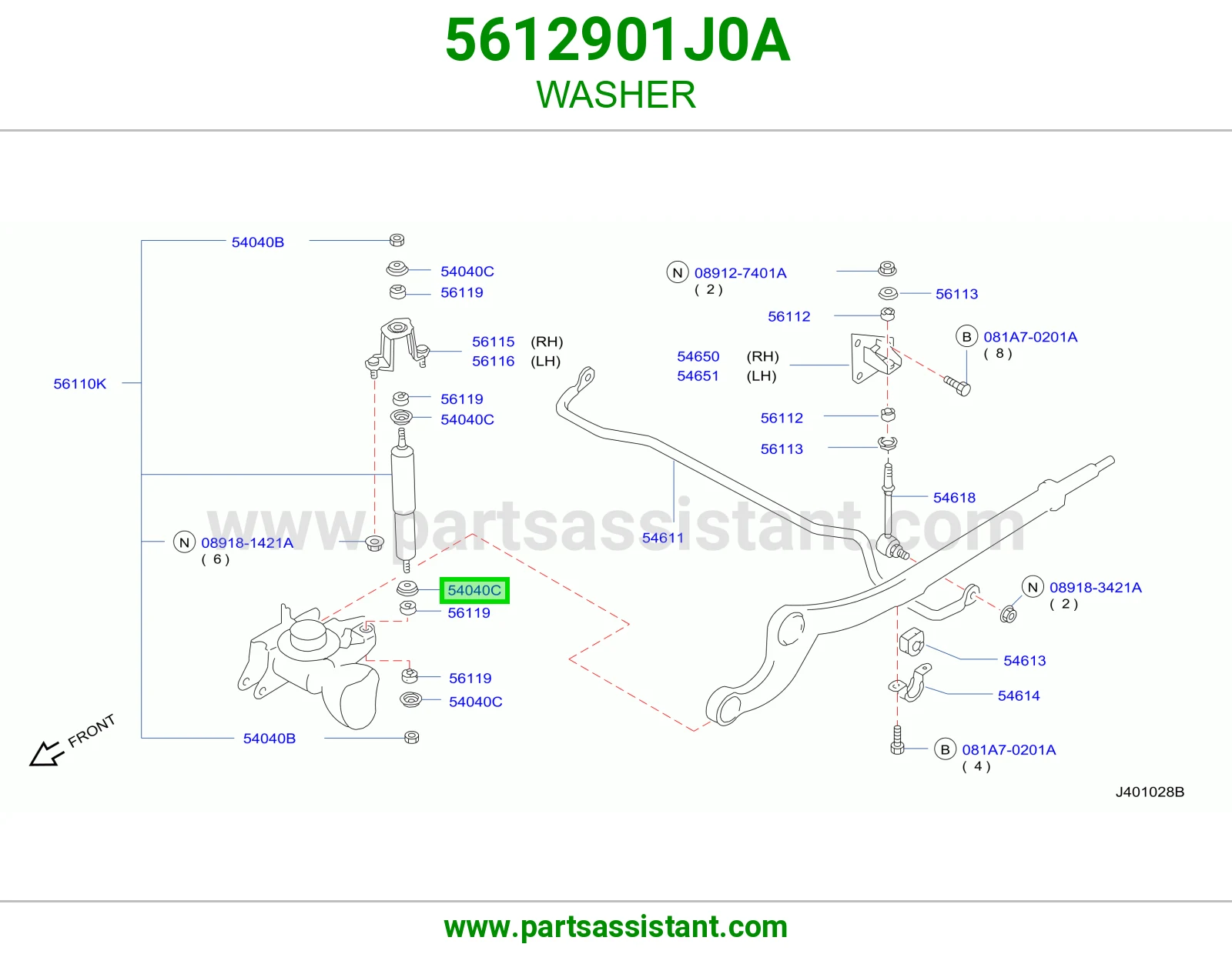 وردة مساعد 5612901J0A