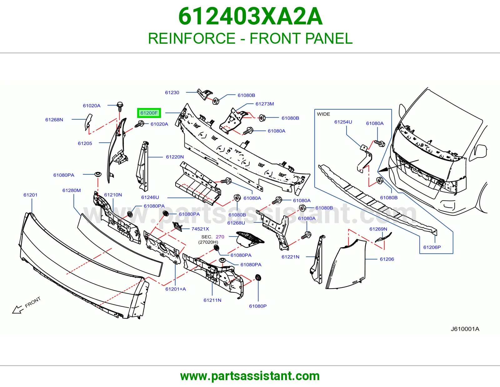 تقوية صدر أمامي 612403XA2A