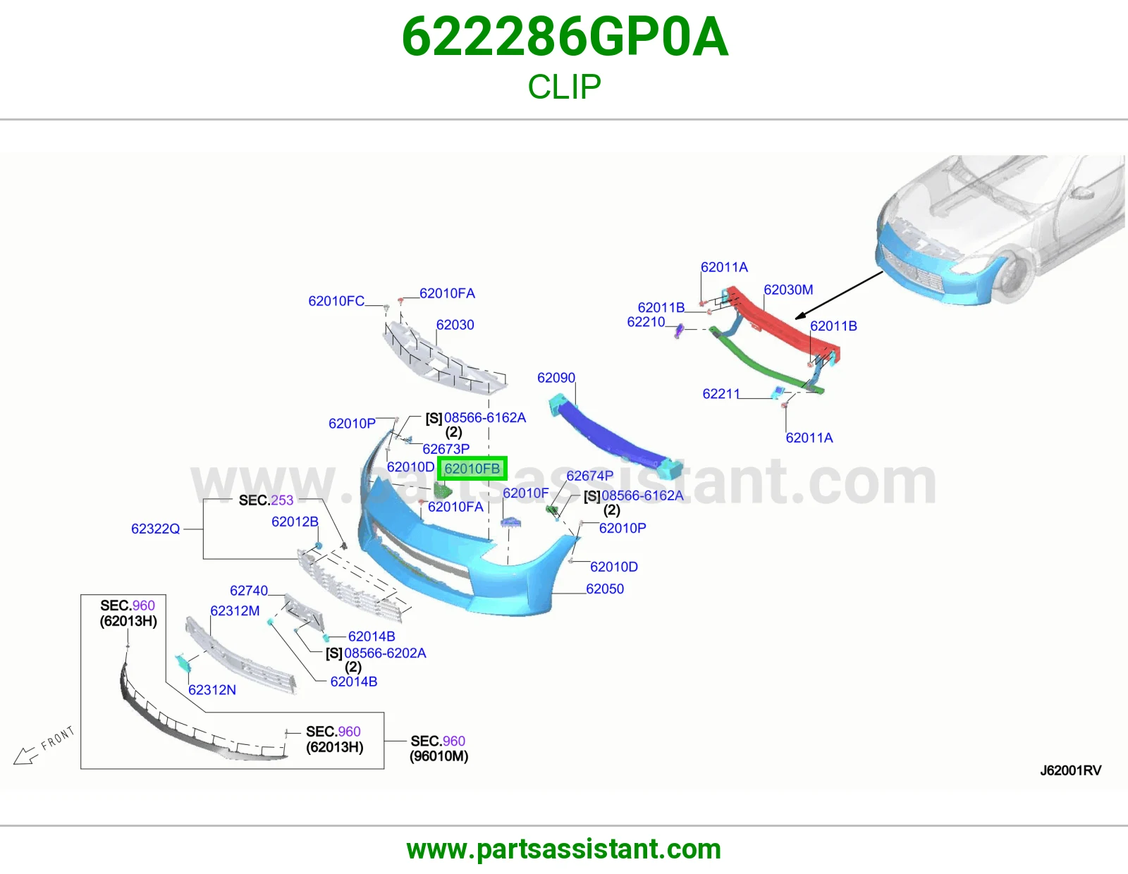 كلبس 622286GP0A