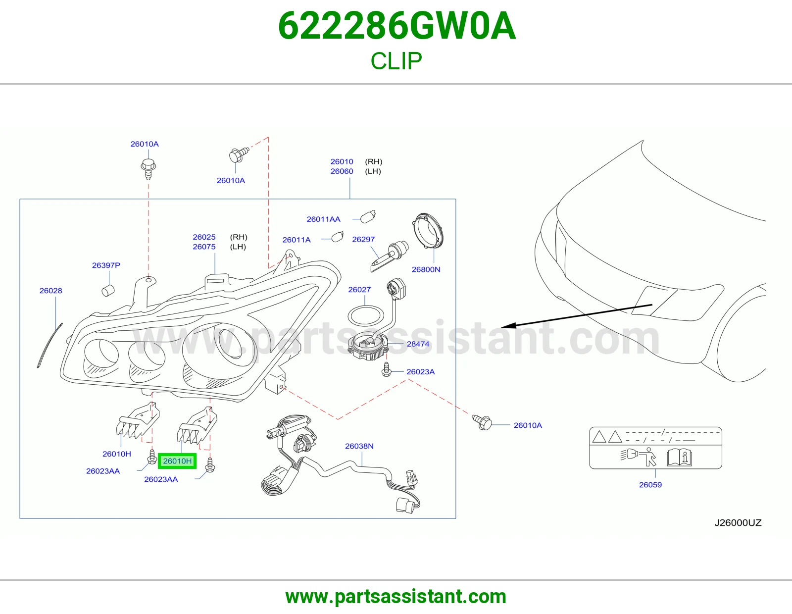 كلبس 622286GW0A