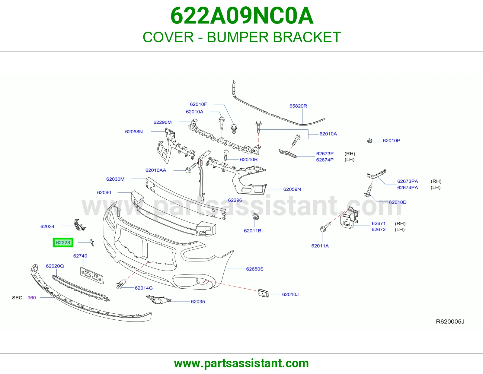 غطاء قاعدة صدام 622A09NC0A
