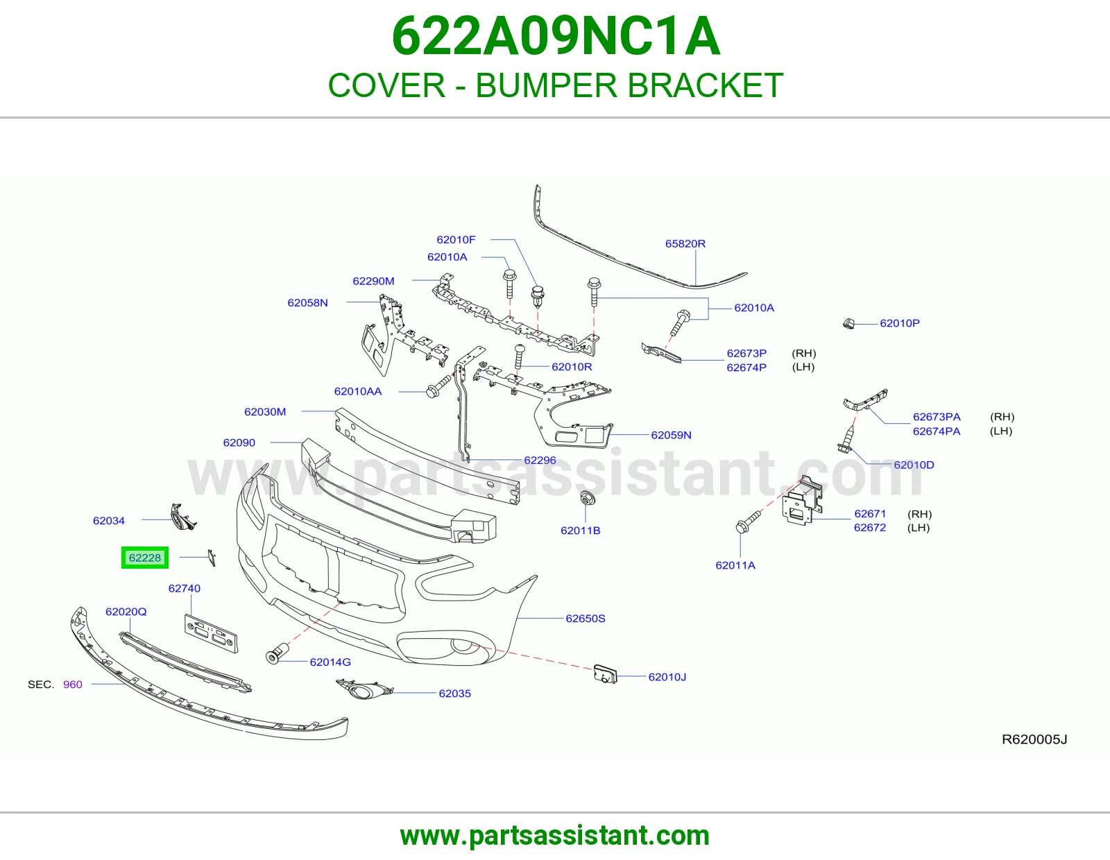 غطاء قاعدة صدام 622A09NC1A