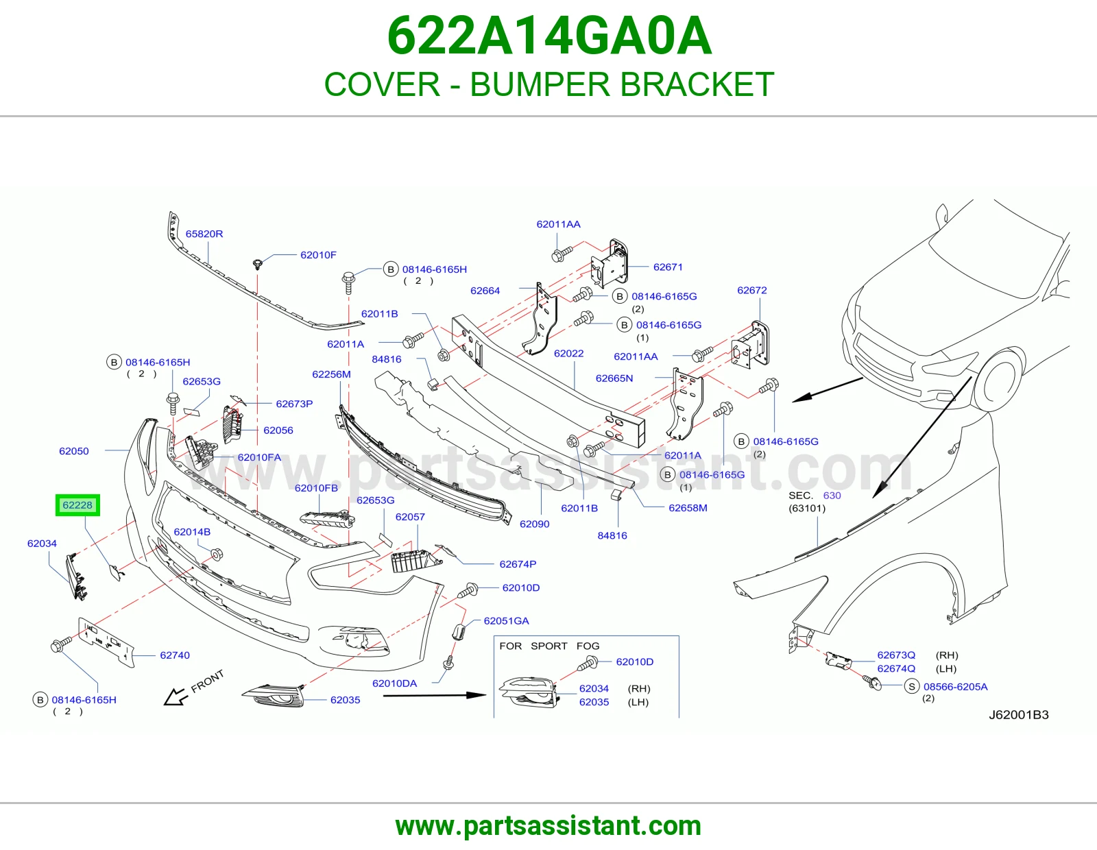 غطاء قاعدة صدام 622A14GA0A
