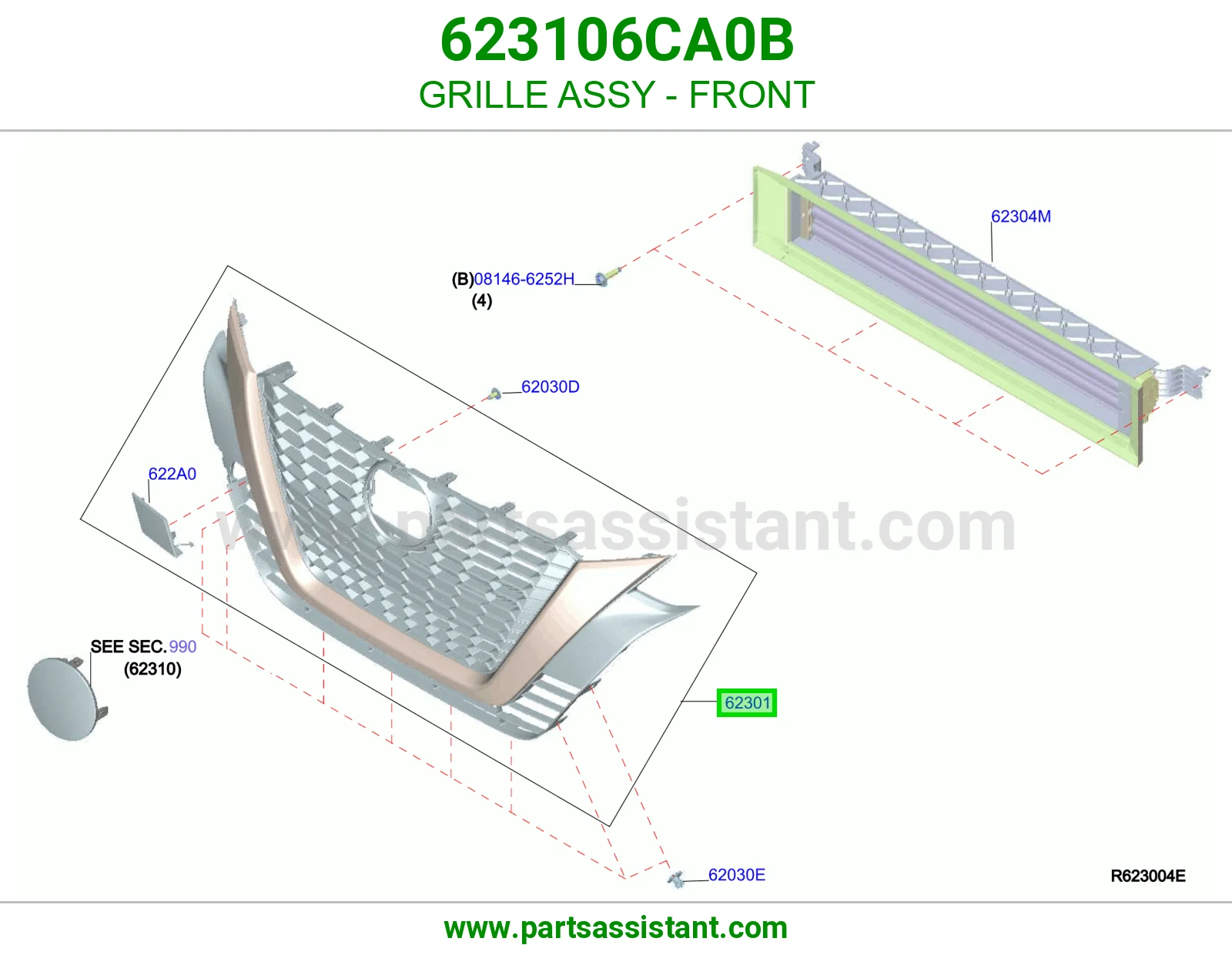 شبك امامي 623106CA0B