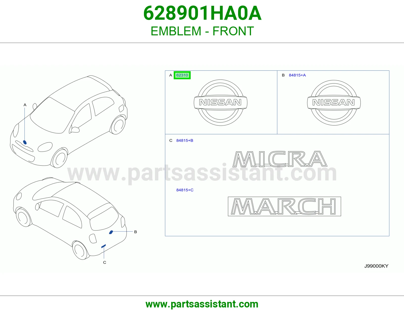 علامه شبك 628901HA0A