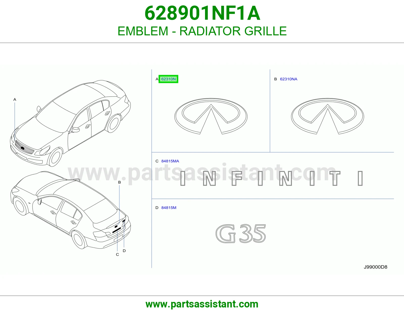 علامه شبك 628901NF1A