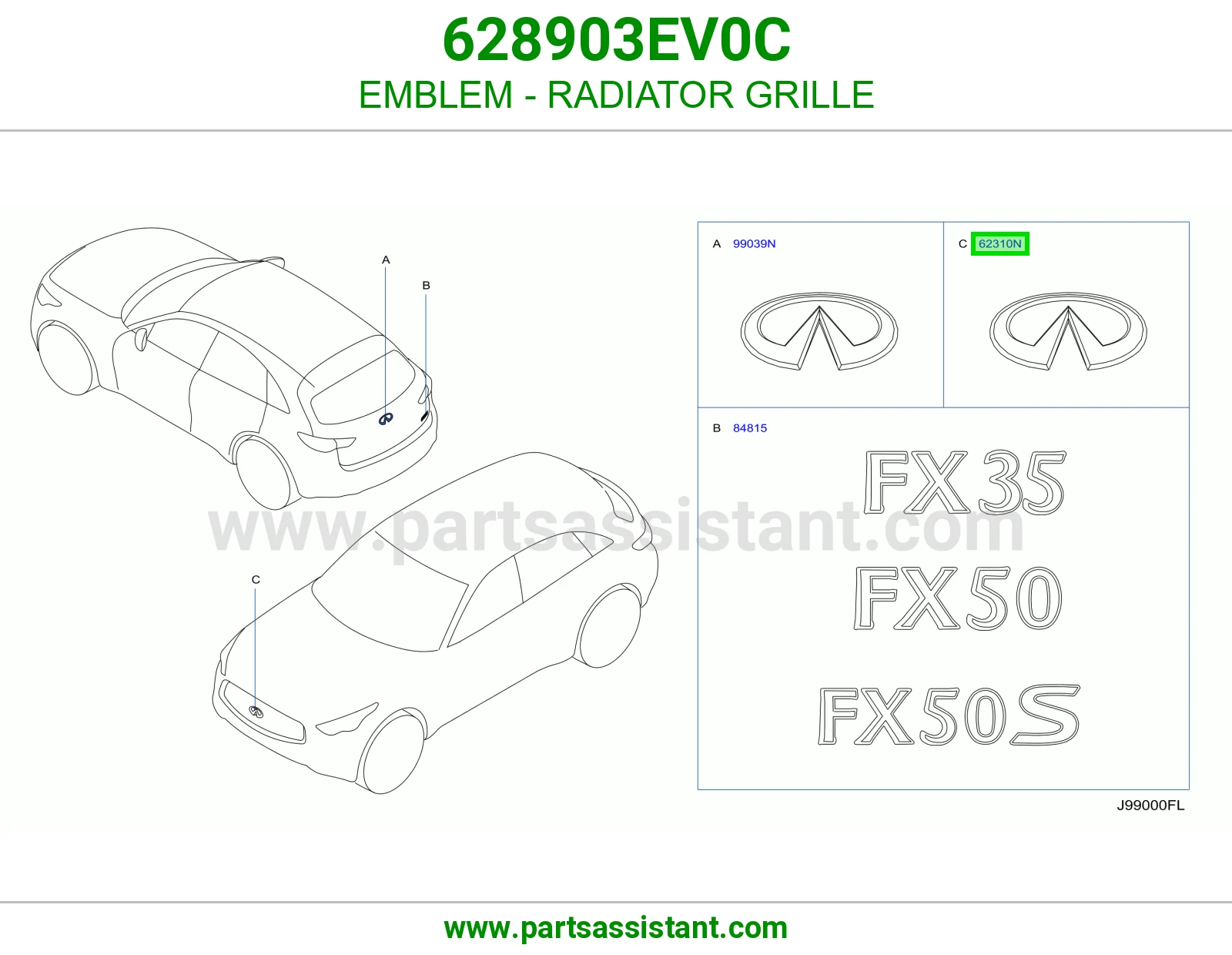 علامه شبك 628903EV0C