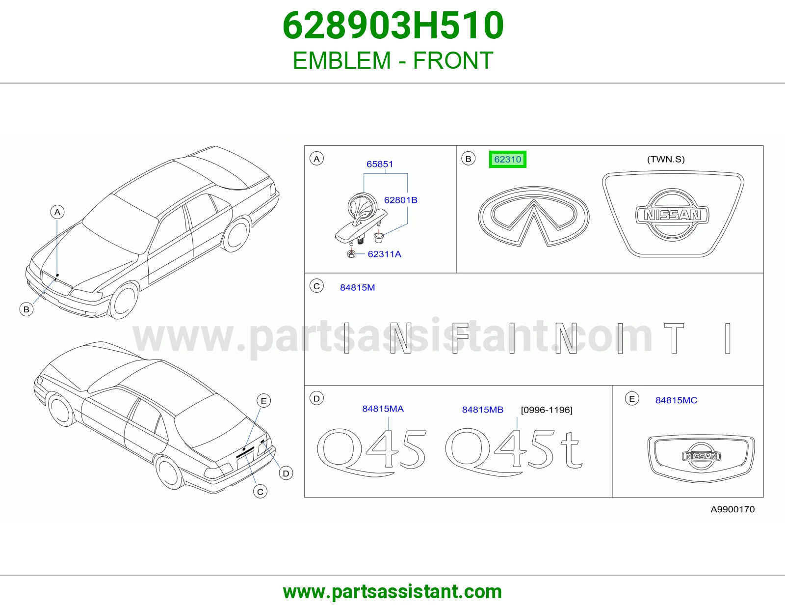 علامه شبك 628903H510