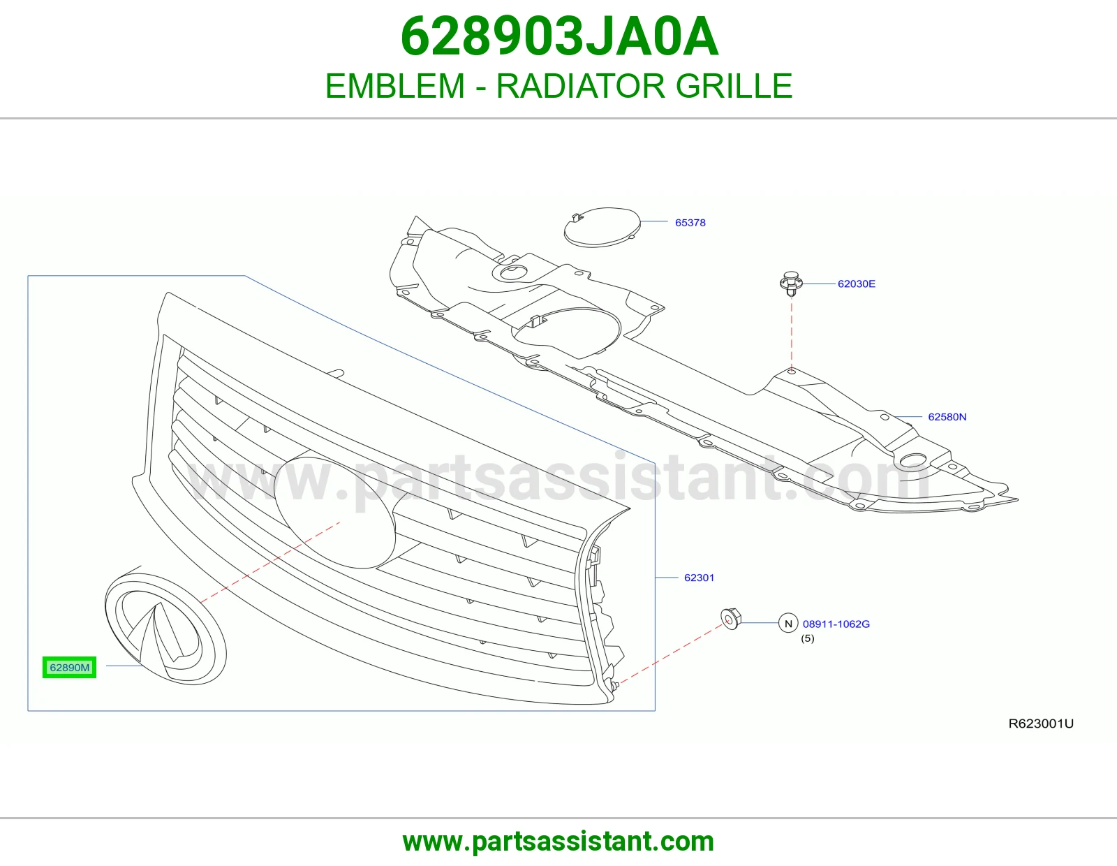 علامه شبك 628903JA0A