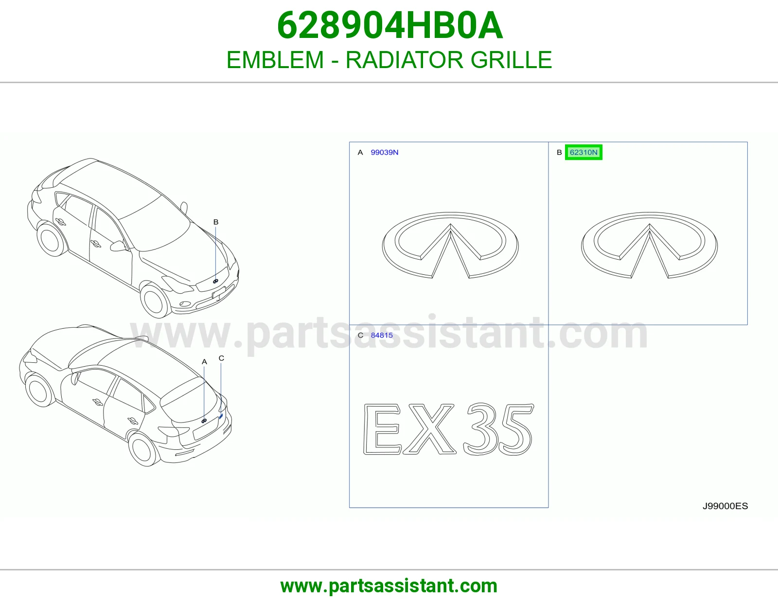 علامه شبك 628904HB0A