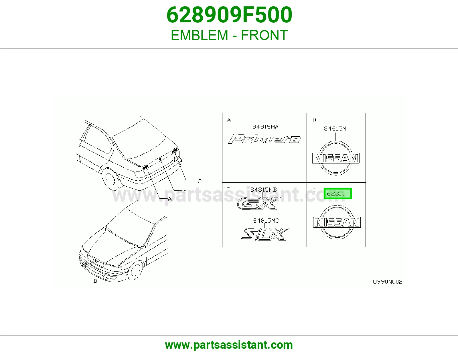 علامه شبك 628909F500