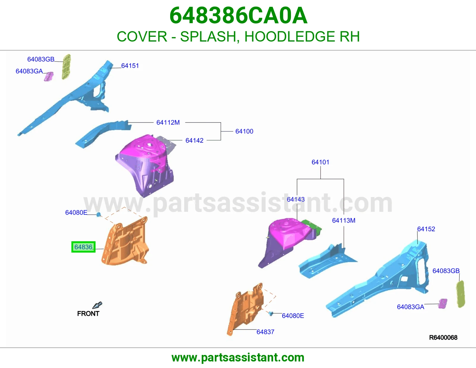 غطاء نسافة لحية يمين 648386CA0A