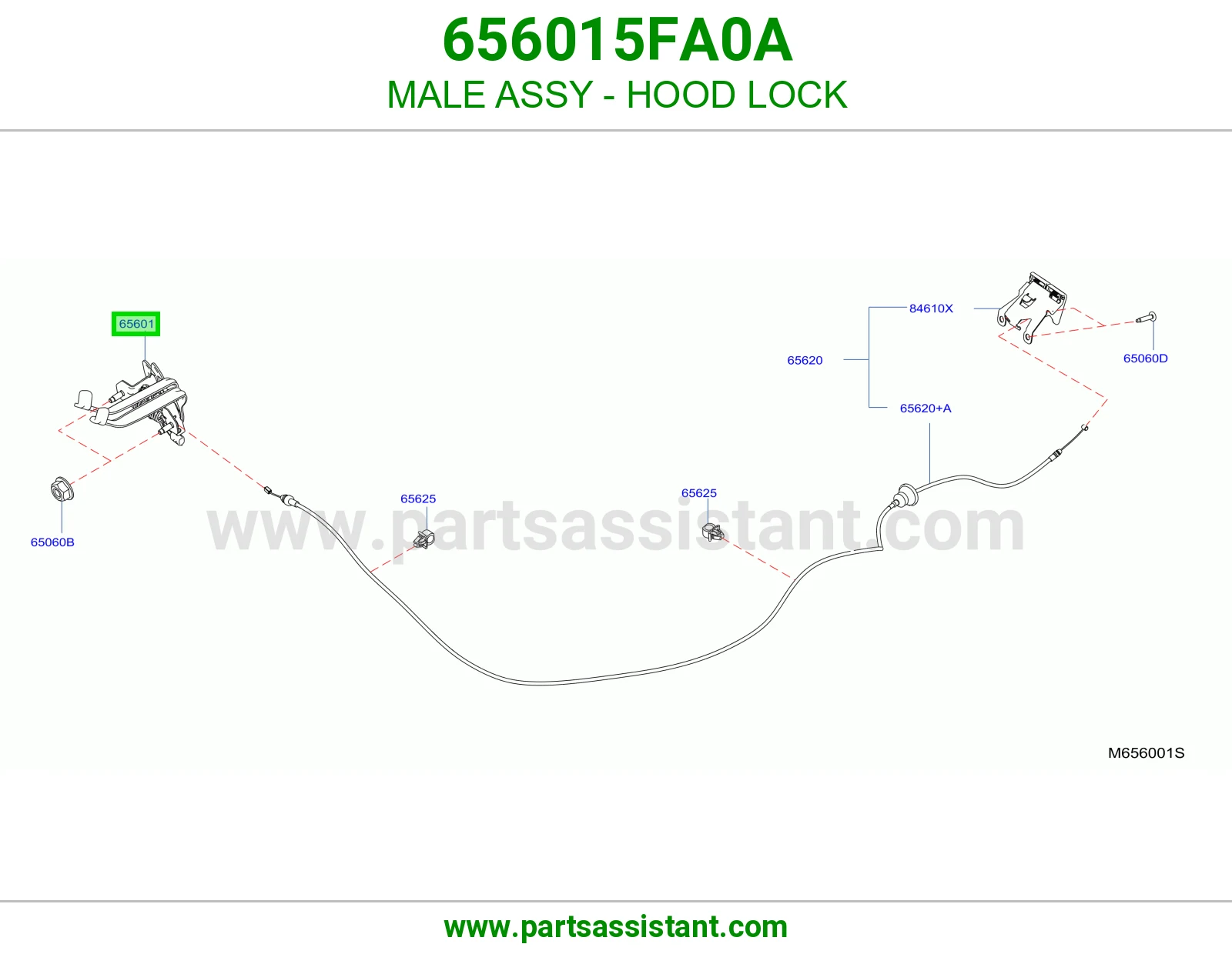 قفل كبوت 656015FA0A