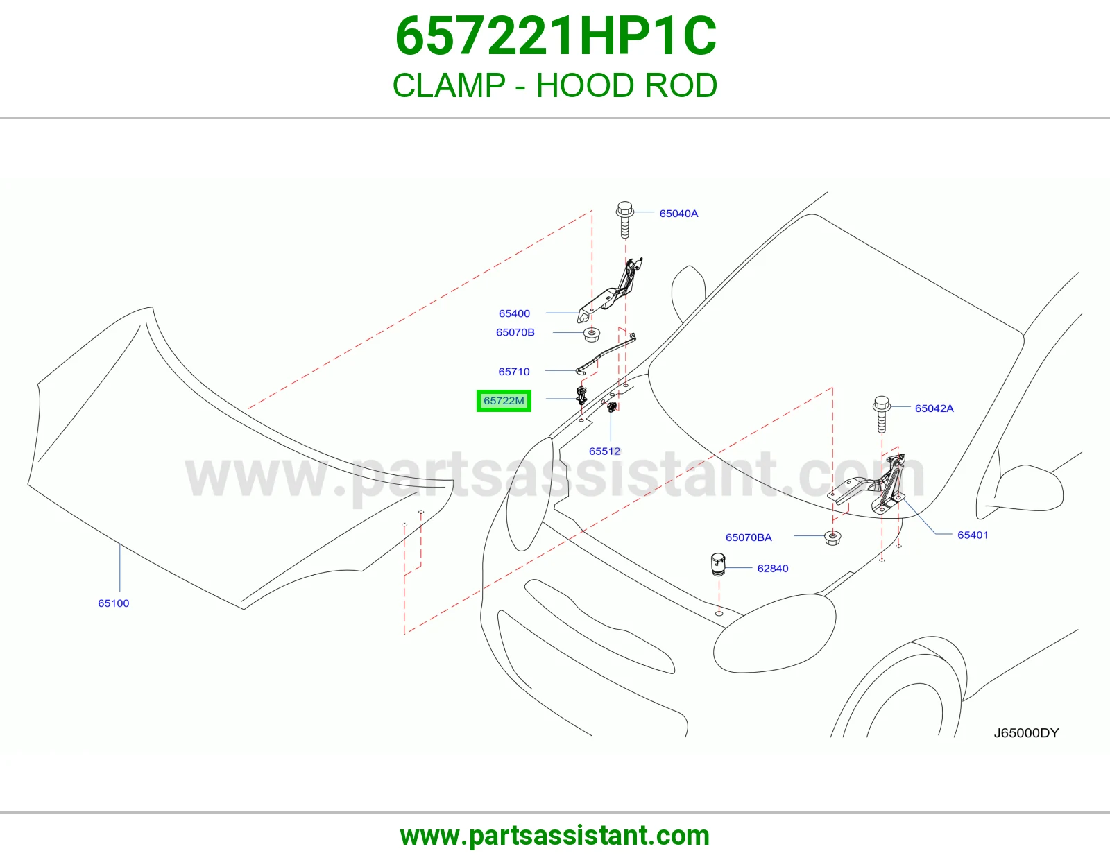 ربله عصا كبوت 657221HP1C