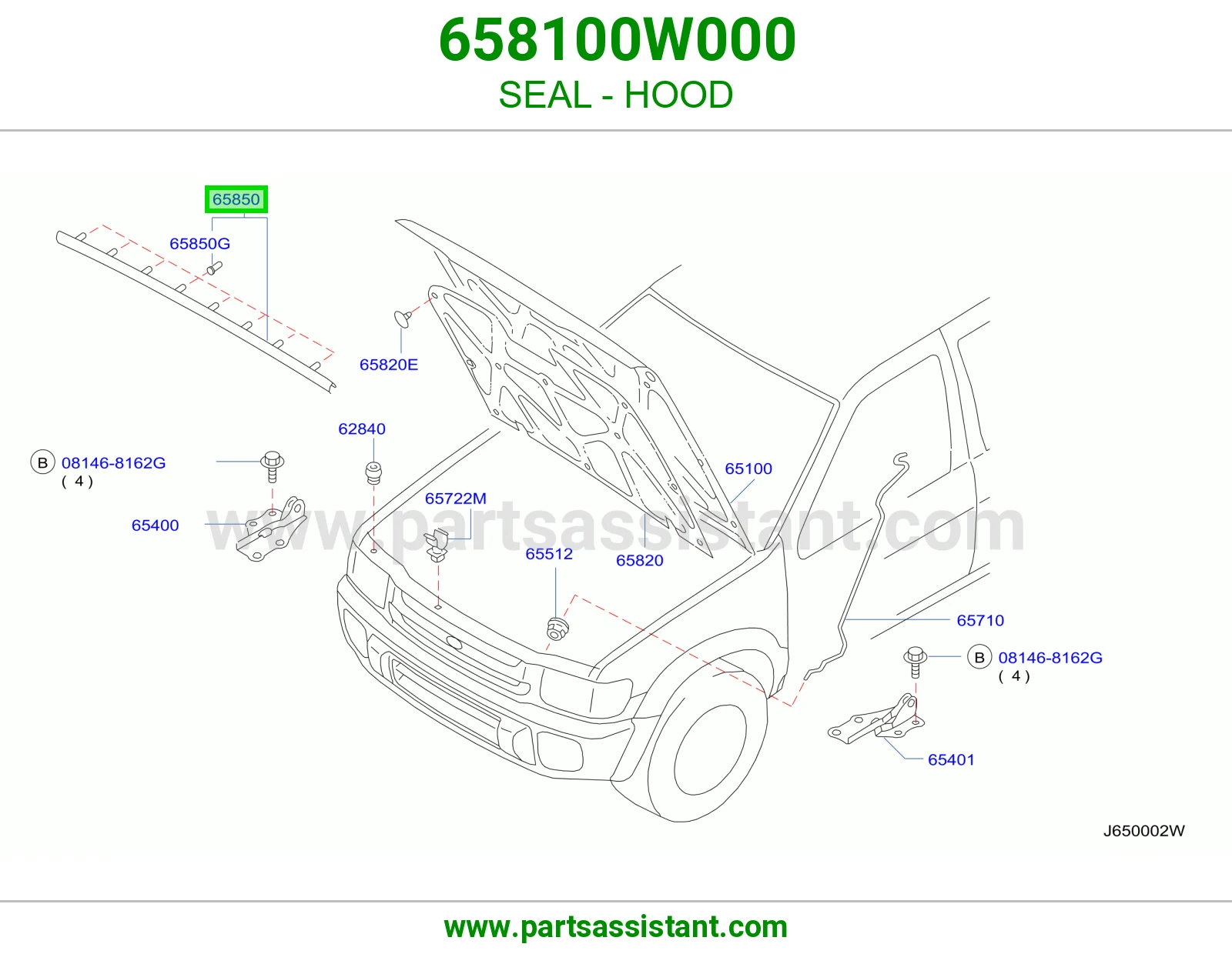 ربله كبوت فوق الشبك 658100W000