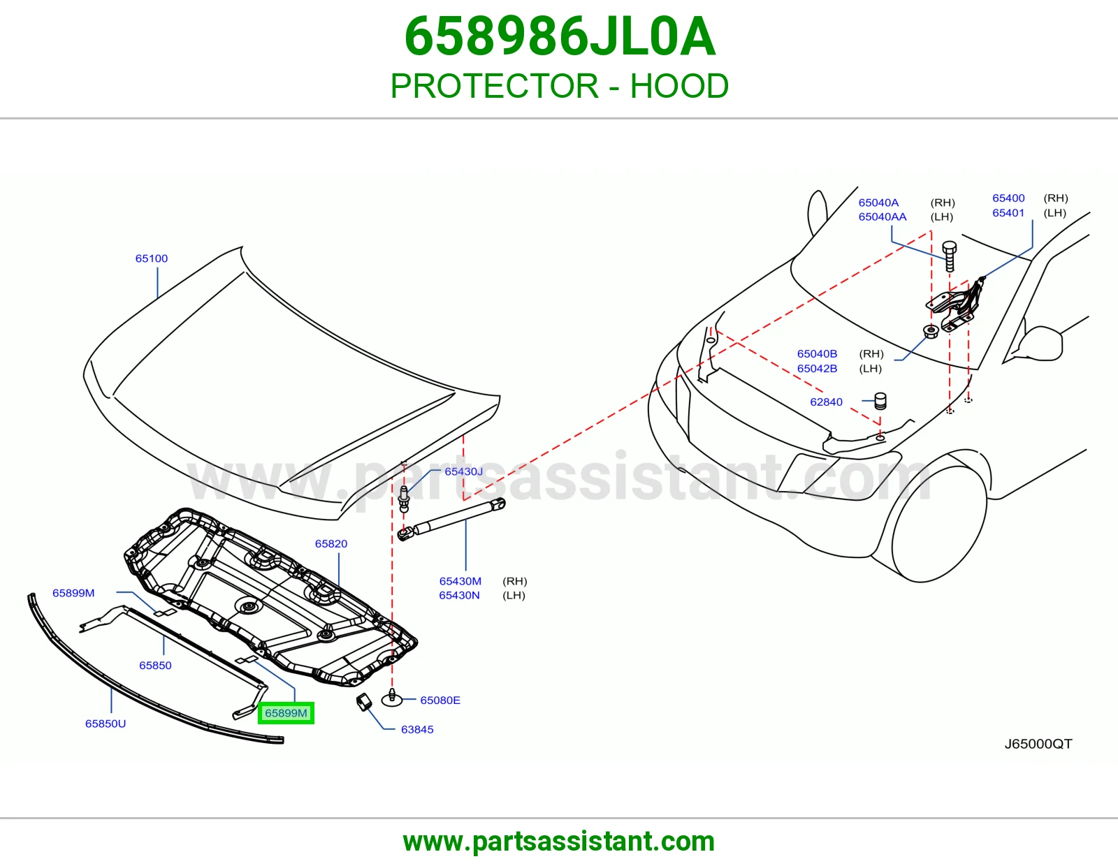 واقي كبوت 658986JL0A