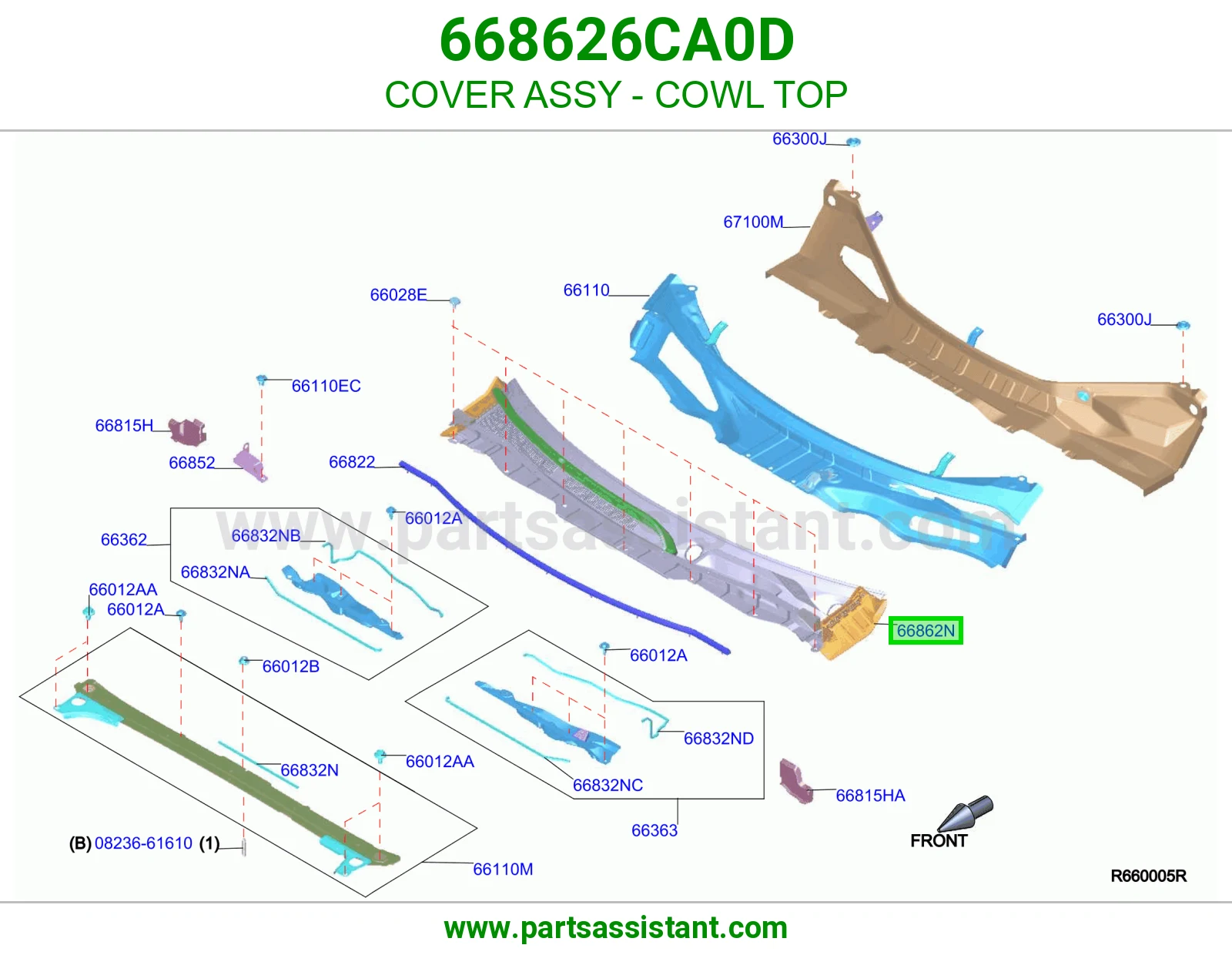 غطاء شبك مساحات كامل 668626CA0D