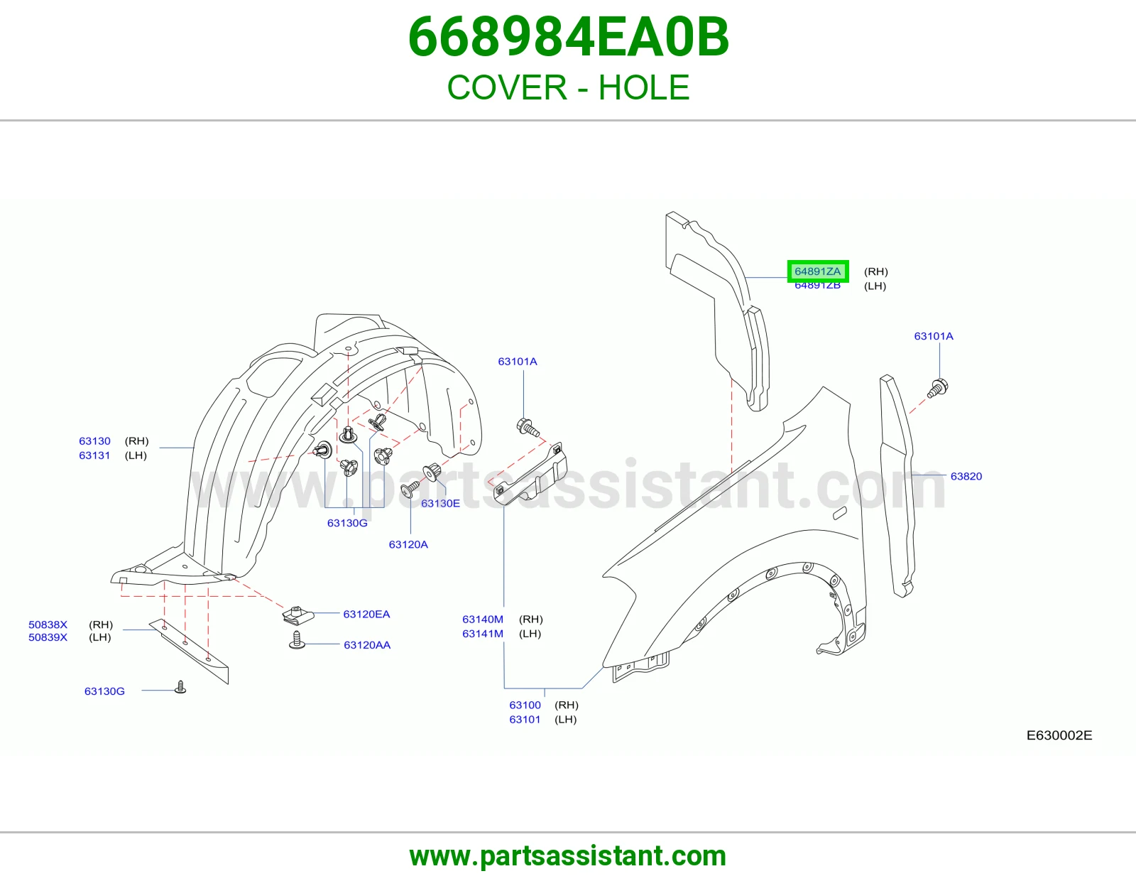 غطاء فتحة 668984EA0B