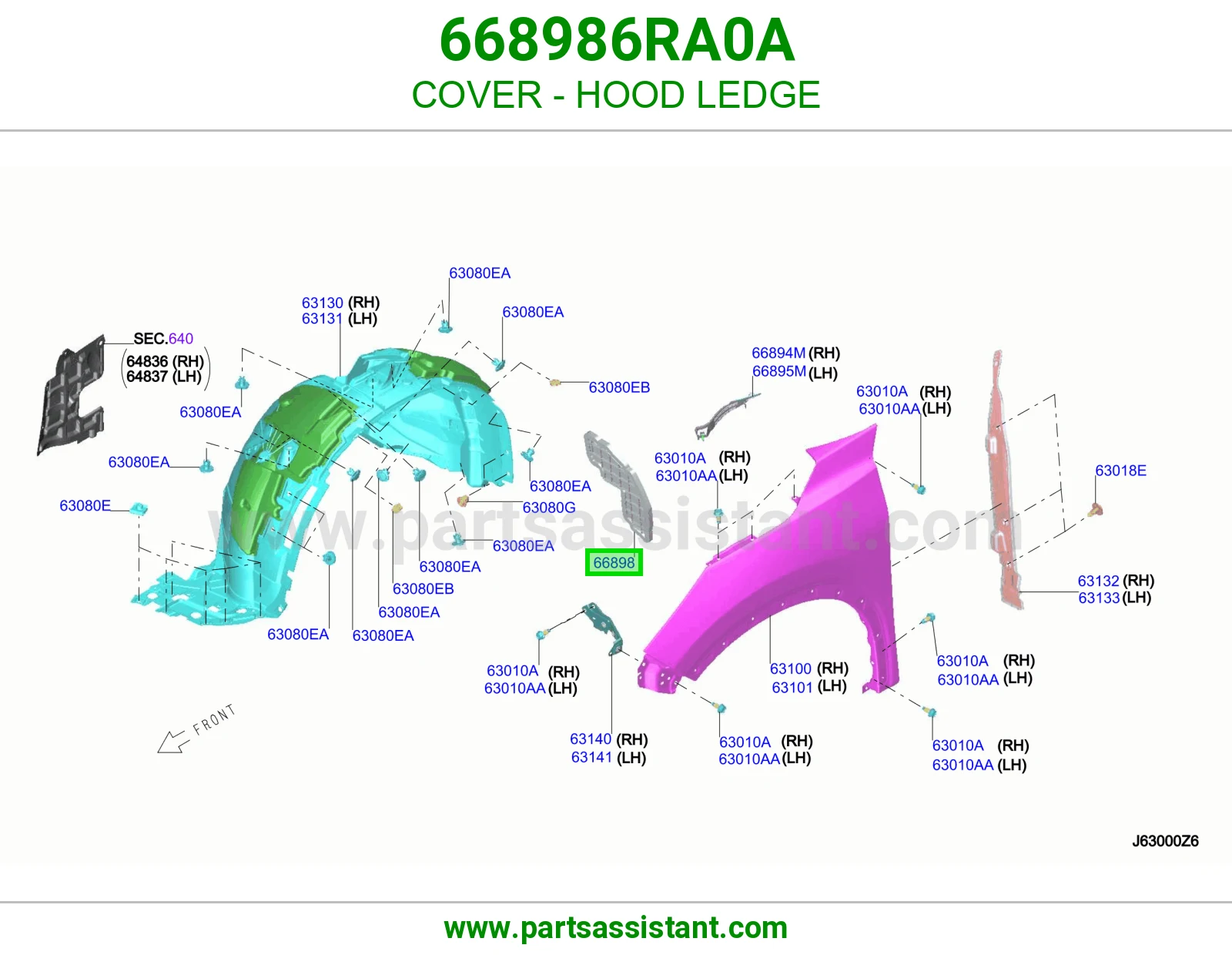 غطاء لحية 668986RA0A