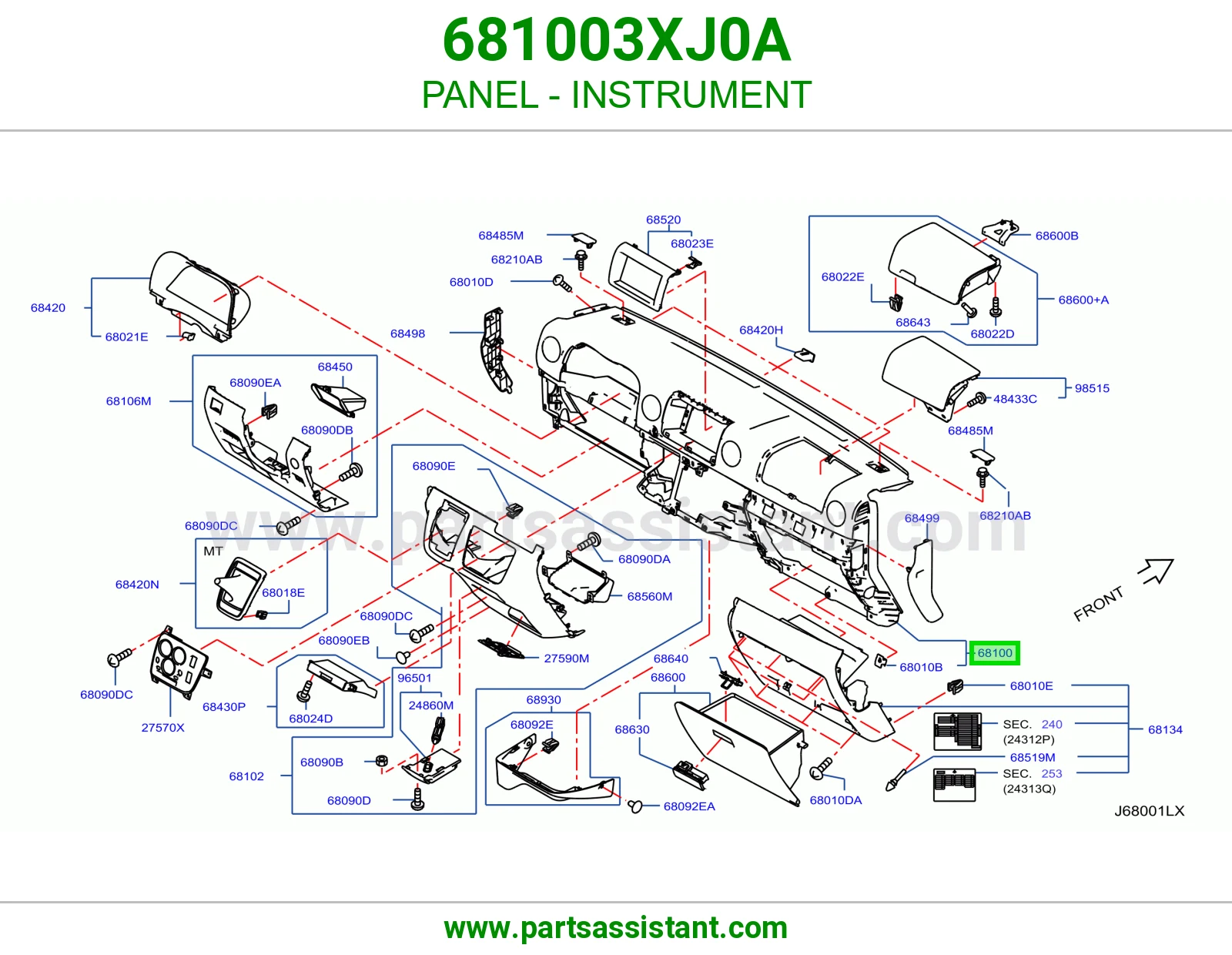 صاجة طبلون 681003XJ0A