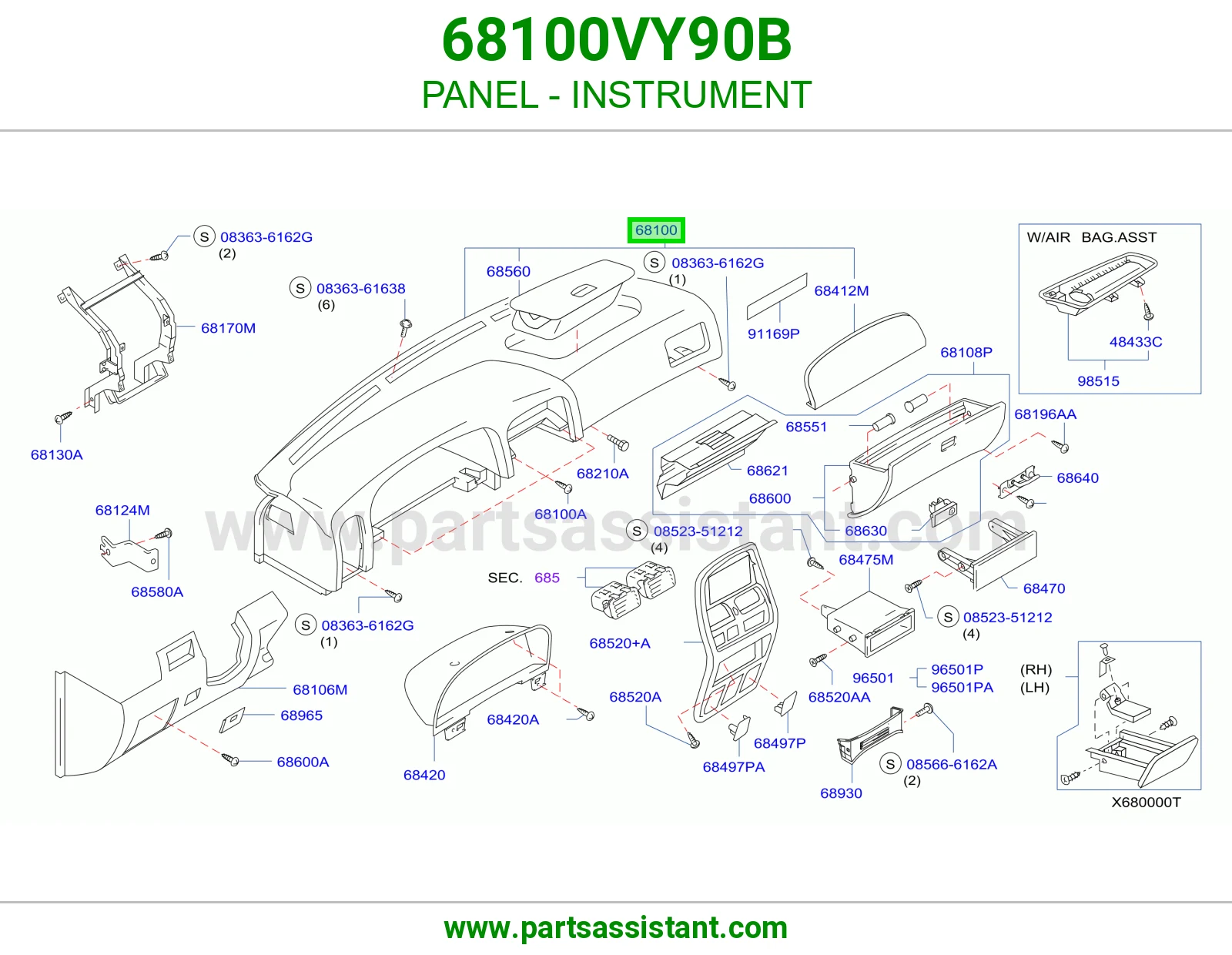 صاجة طبلون 68100VY90B