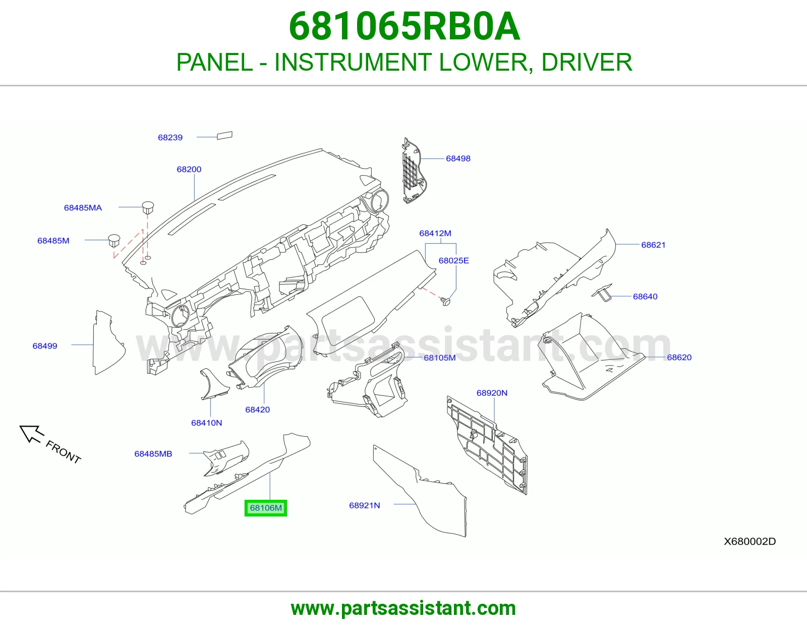 صاجة طبلون تحت سواق 681065RB0A