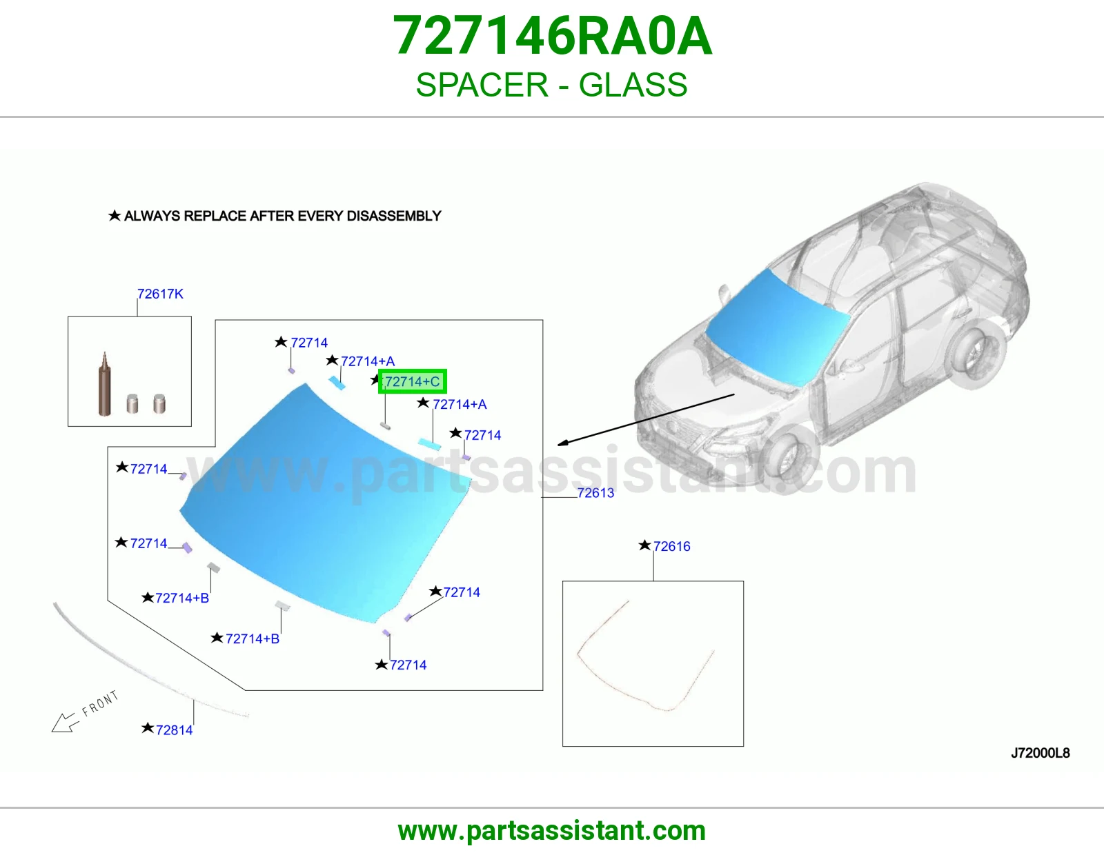 فاصل قزاز 727146RA0A