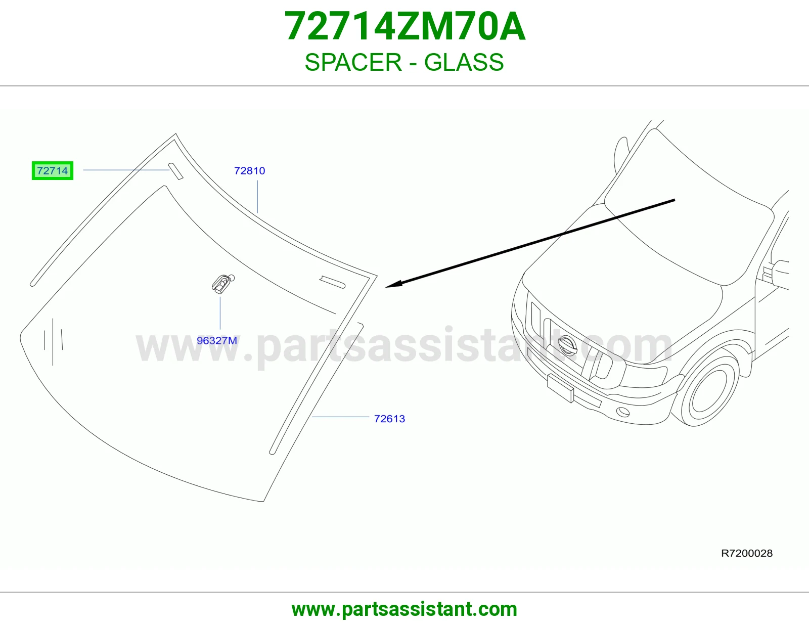 فاصل قزاز 72714ZM70A