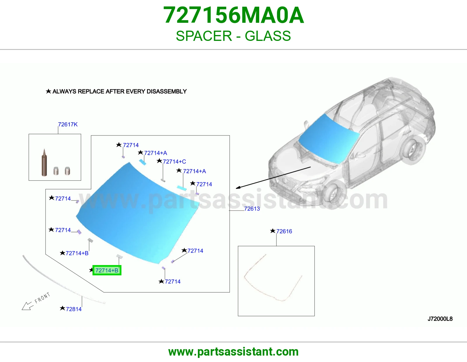 فاصل قزاز 727156MA0A