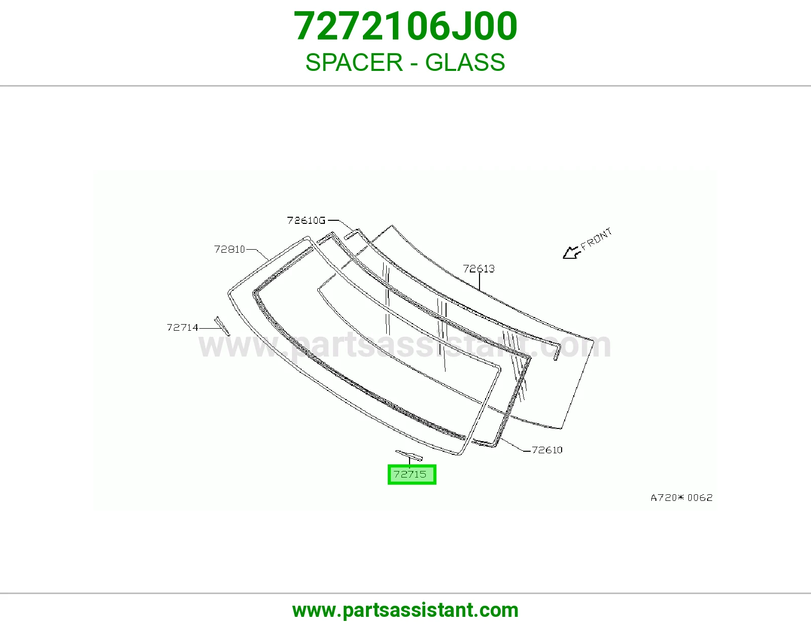 فاصل قزاز 7272106J00