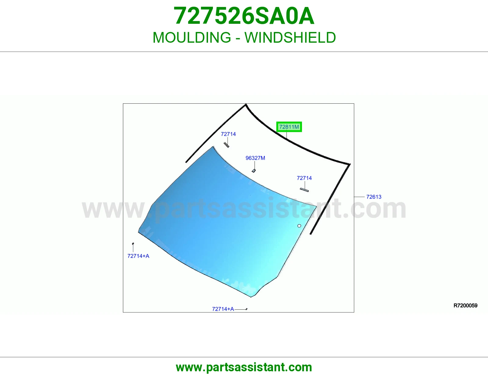 زيق قزاز أمامي 727526SA0A