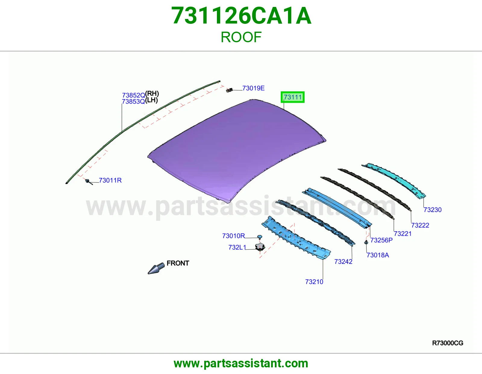 تنده فوق 731126CA1A