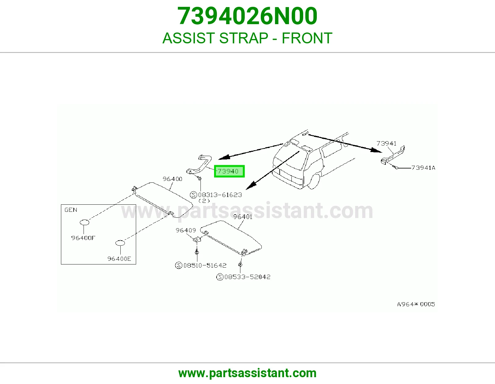 مسكه يد باب 7394026N00