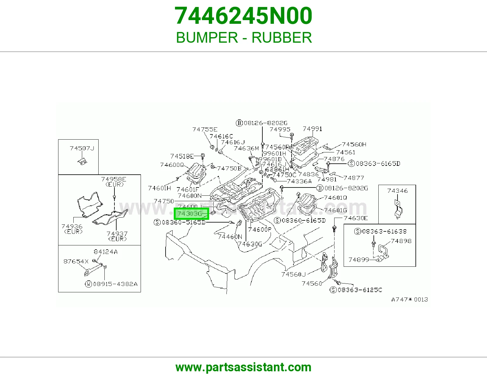 صدادة ربل 7446245N00
