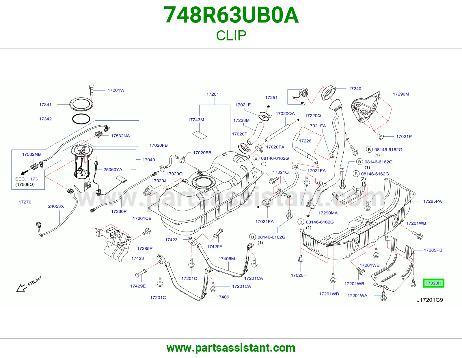 كلبس 748R63UB0A