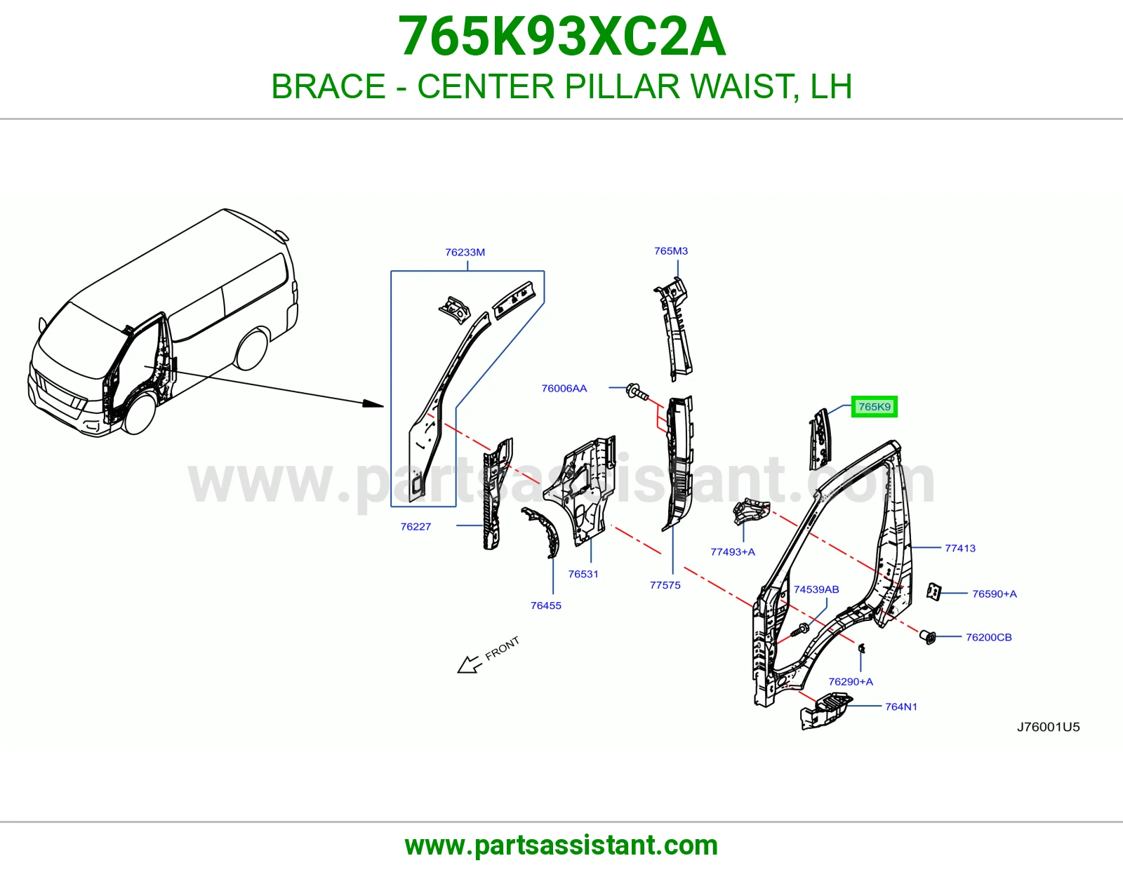 تقوية عمود وسط منتصف يسار 765K93XC2A