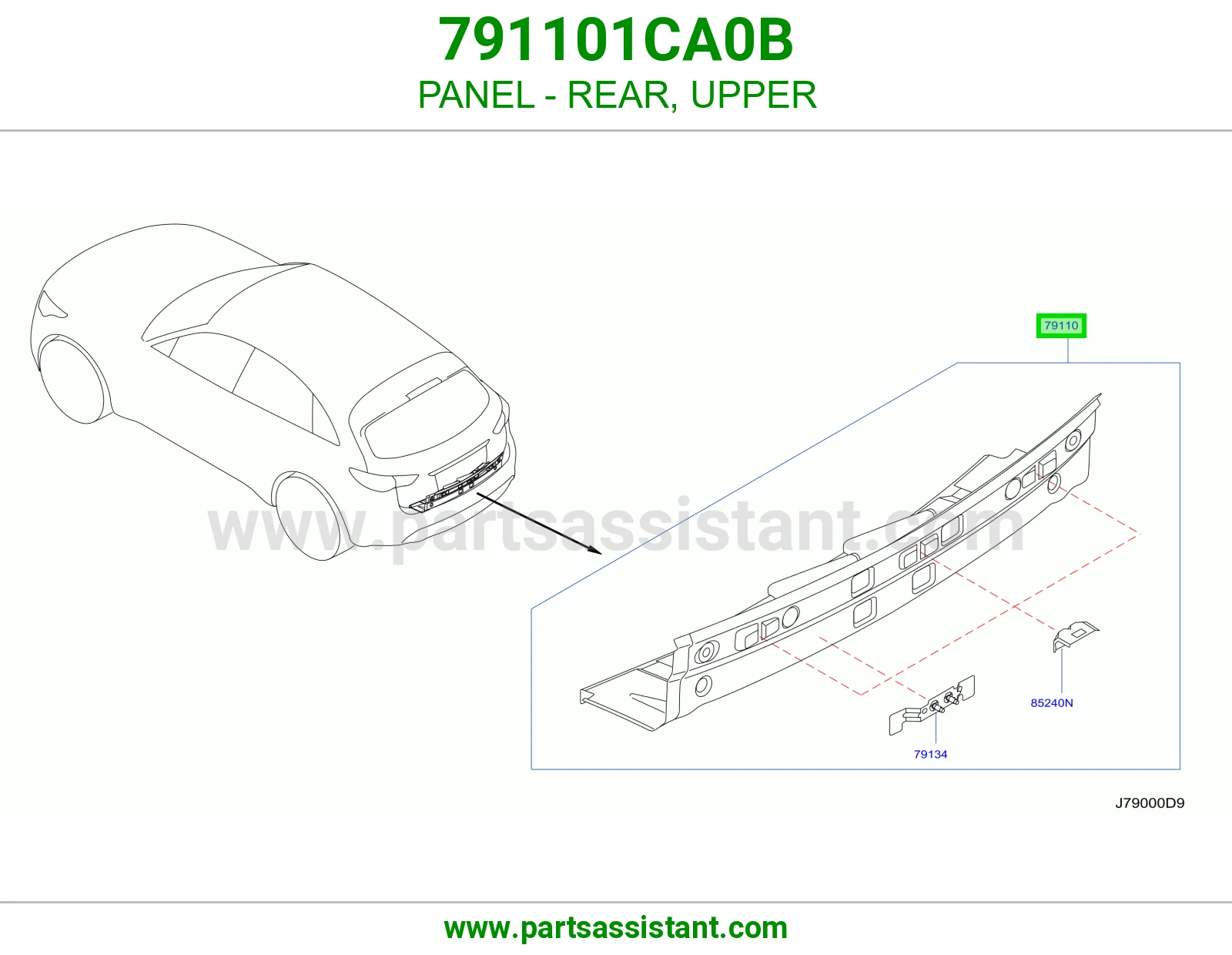 صاجة خلفي فوق 791101CA0B
