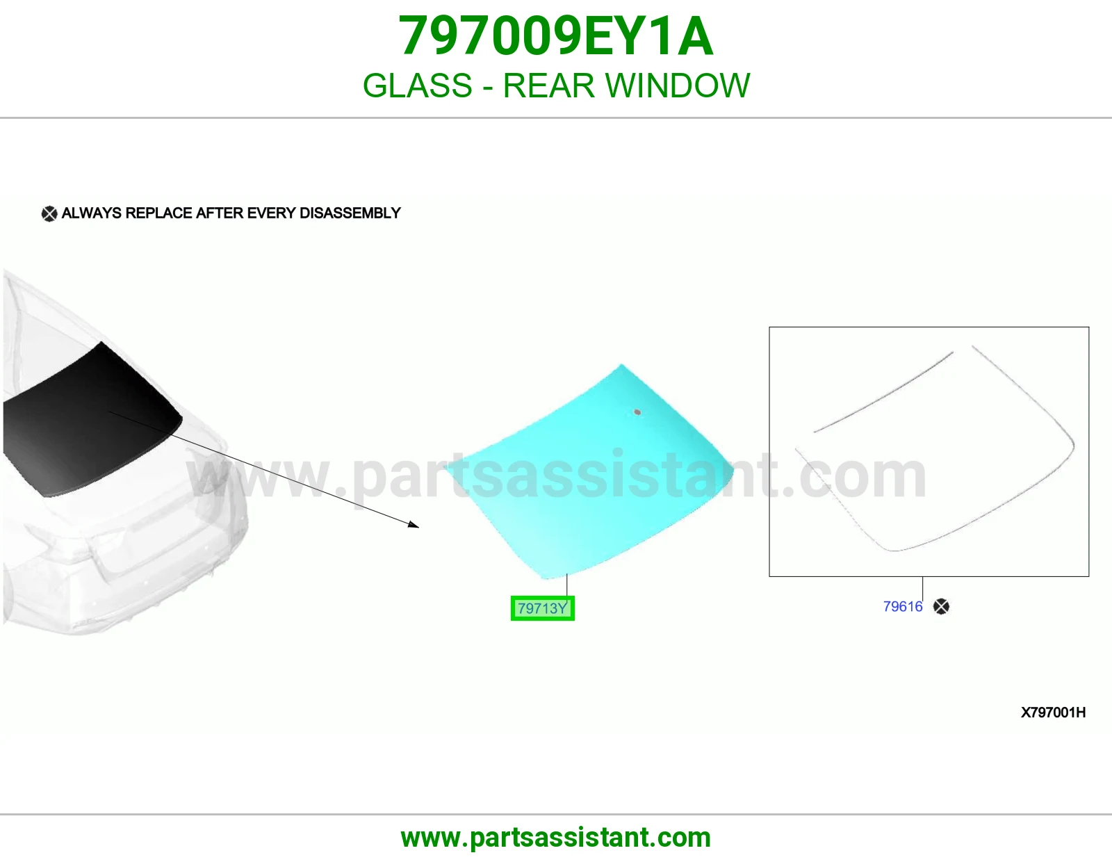 قزاز خلفي 797009EY1A