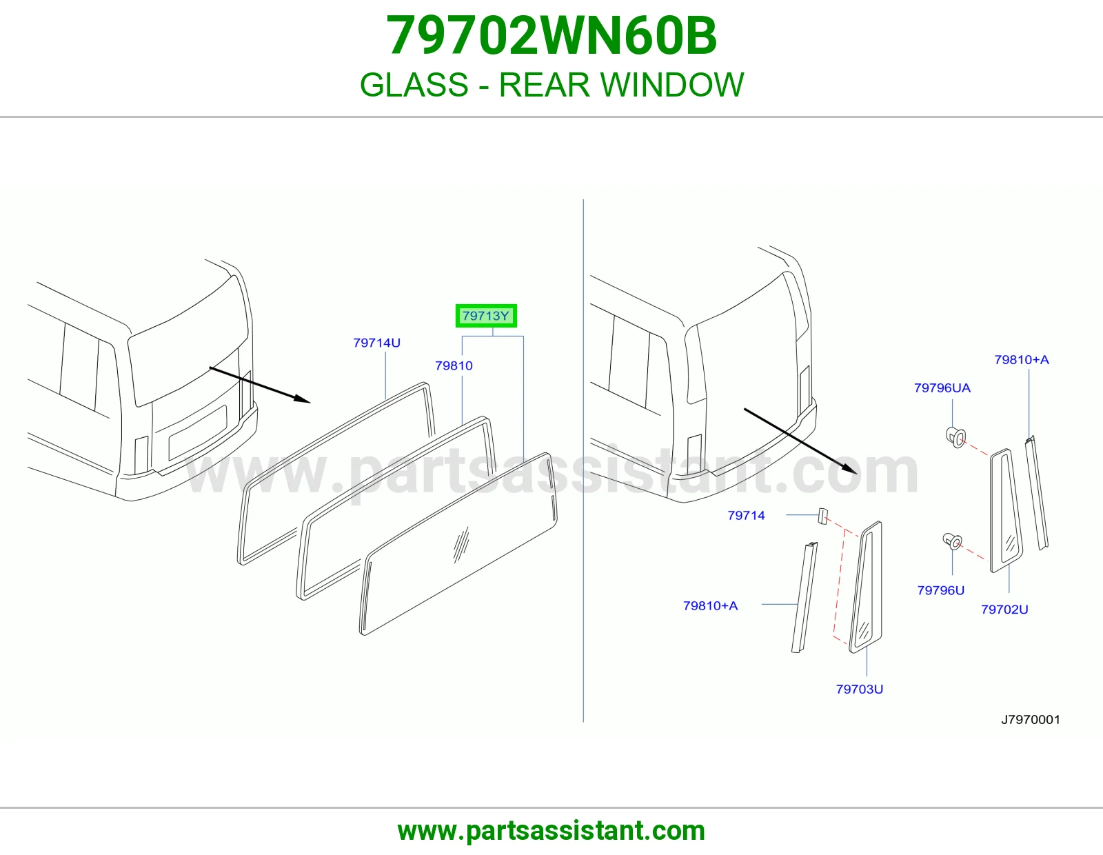 قزاز خلفي 79702WN60B