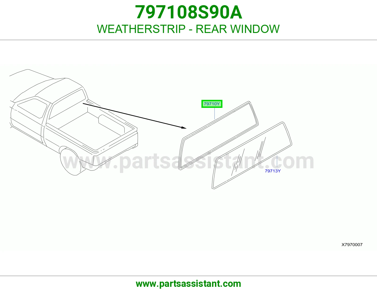 ربل قزاز خلفي 797108S90A