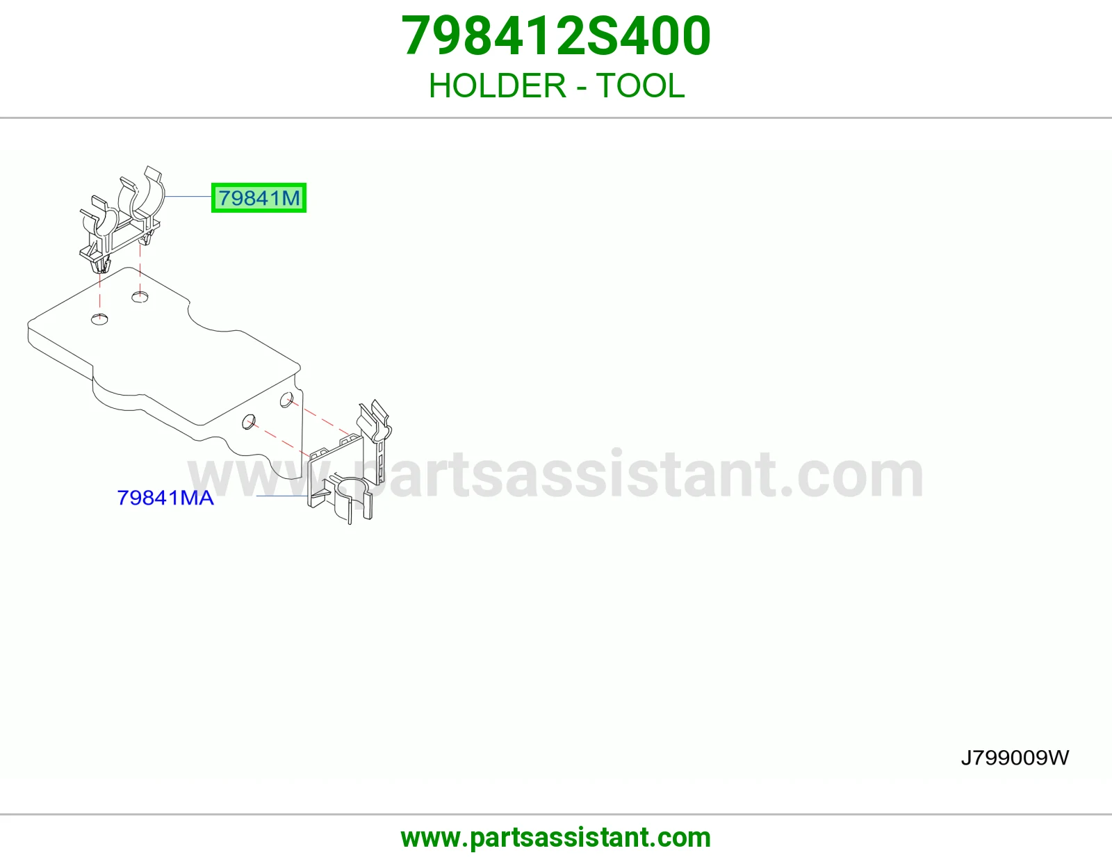 حامل عدة 798412S400