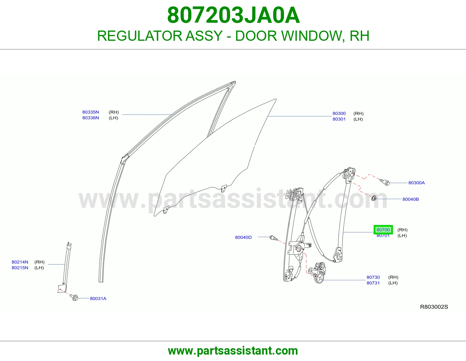 مكينه قزاز باب يمين 807203JA0A
