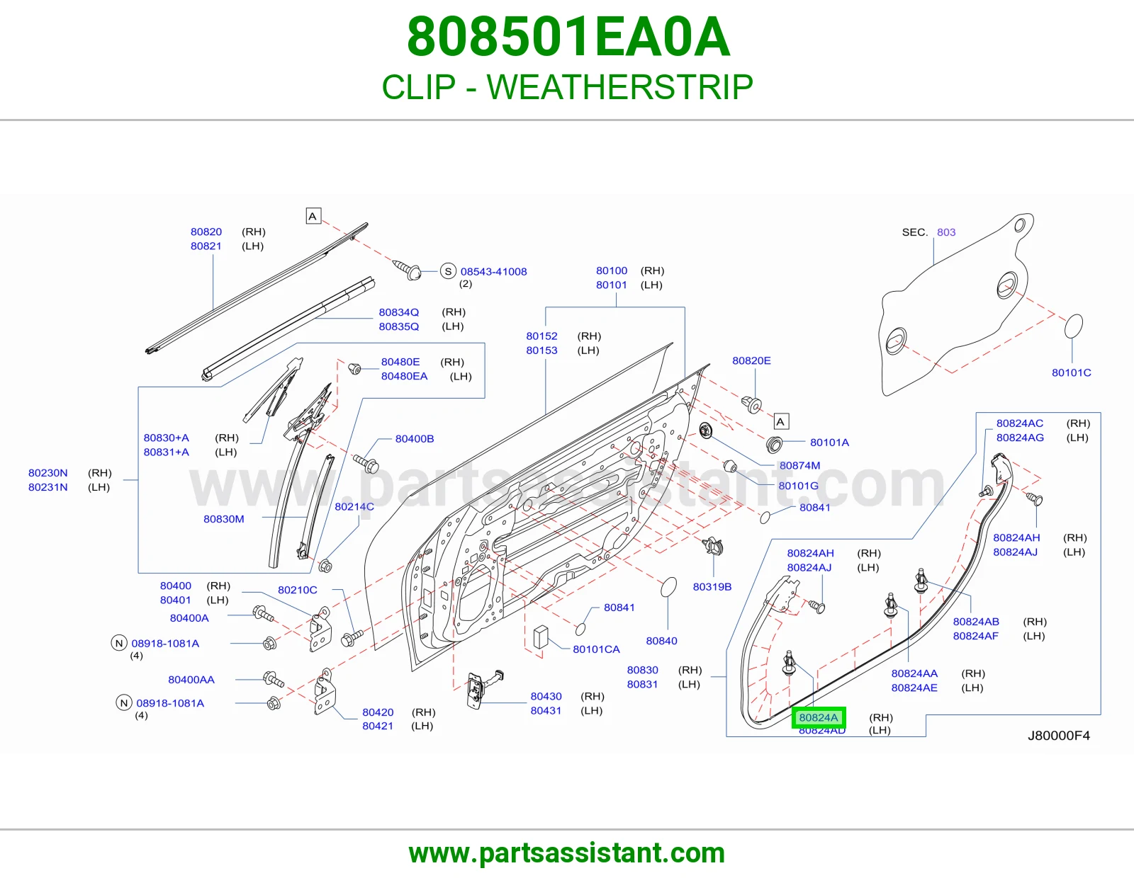 كلبس ربل 808501EA0A