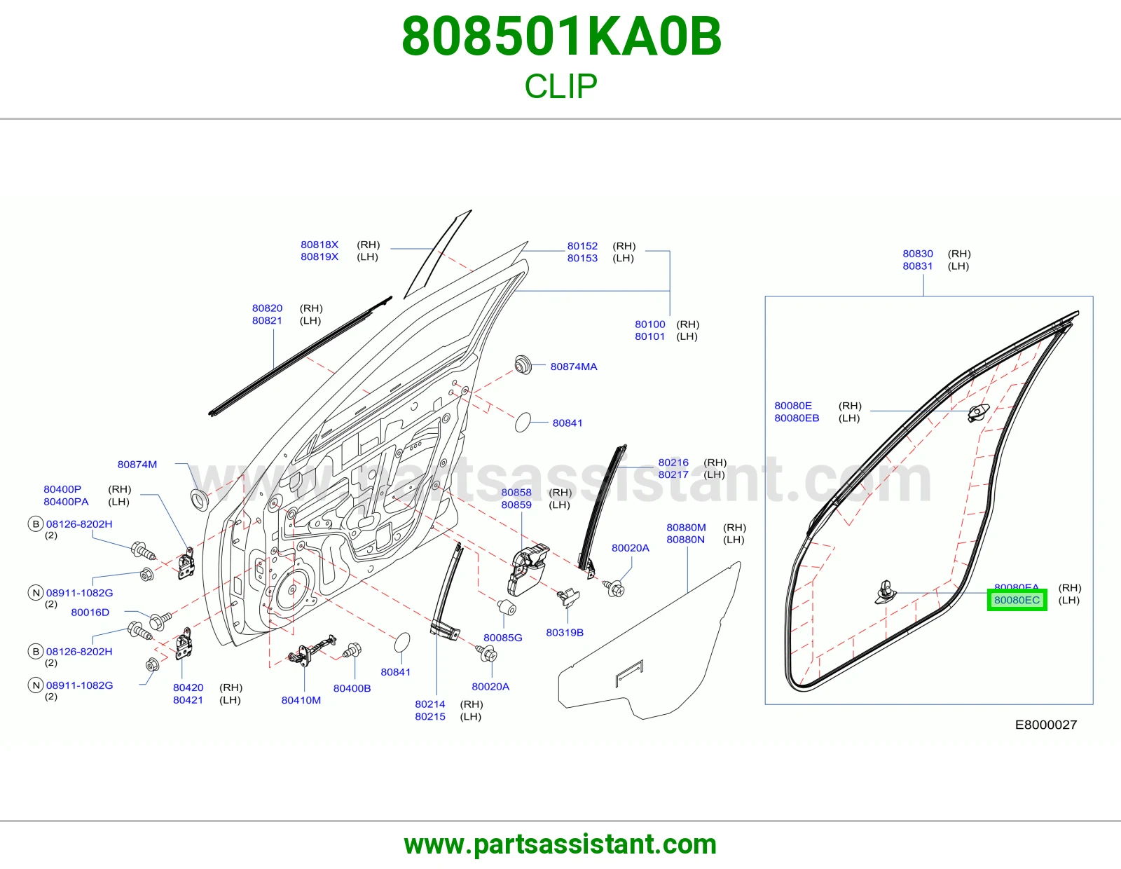 كلبس 808501KA0B
