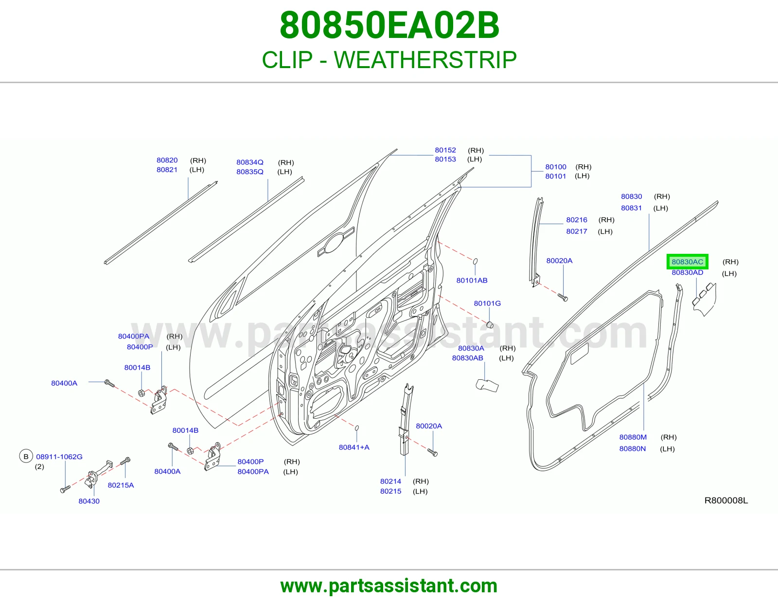 كلبس ربل 80850EA02B