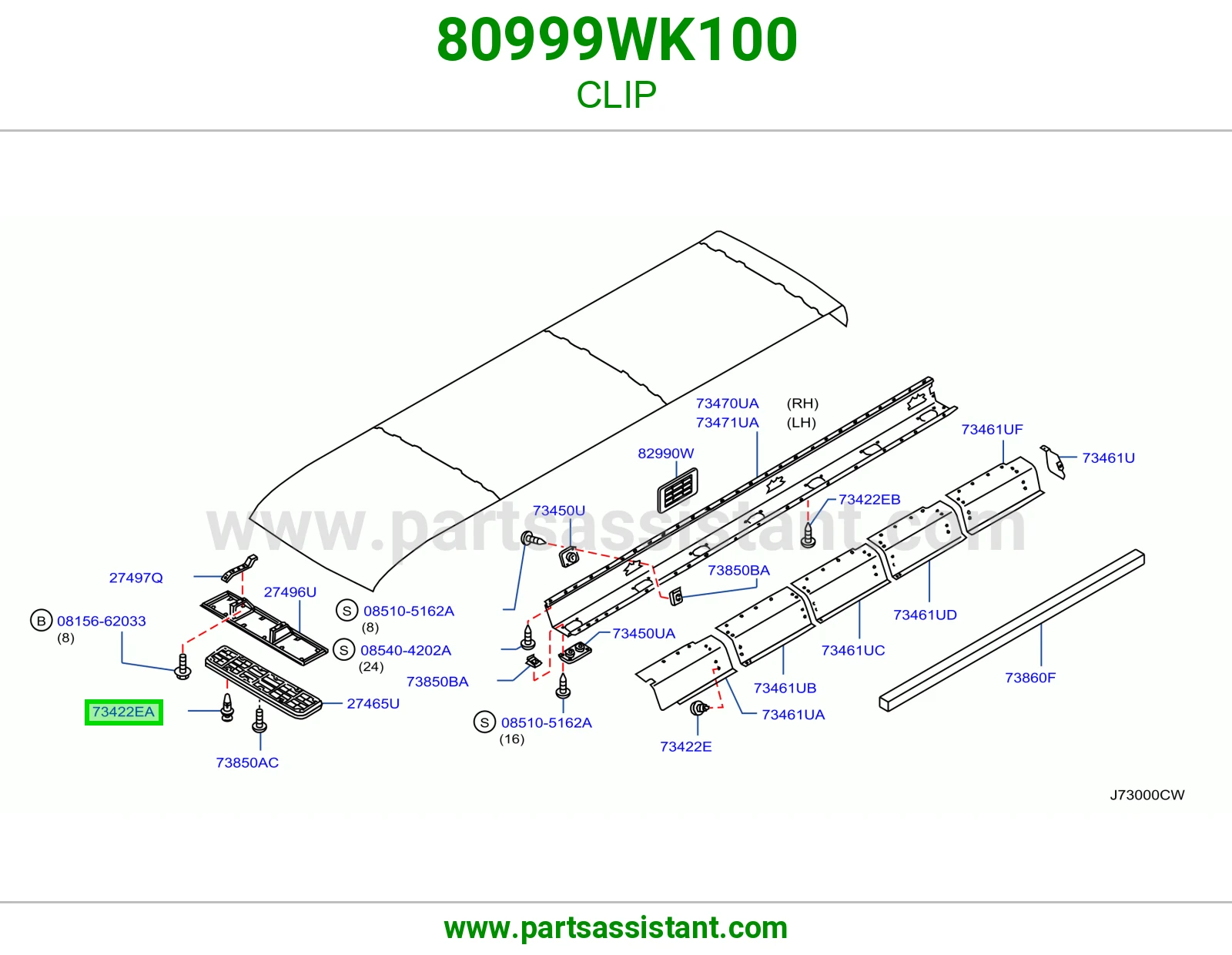كلبس 80999WK100