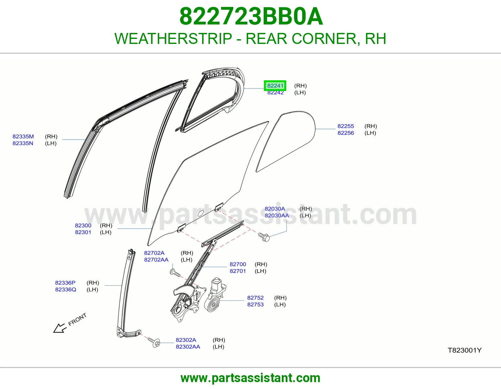 ربل زاوية خلفية يمين 822723BB0A