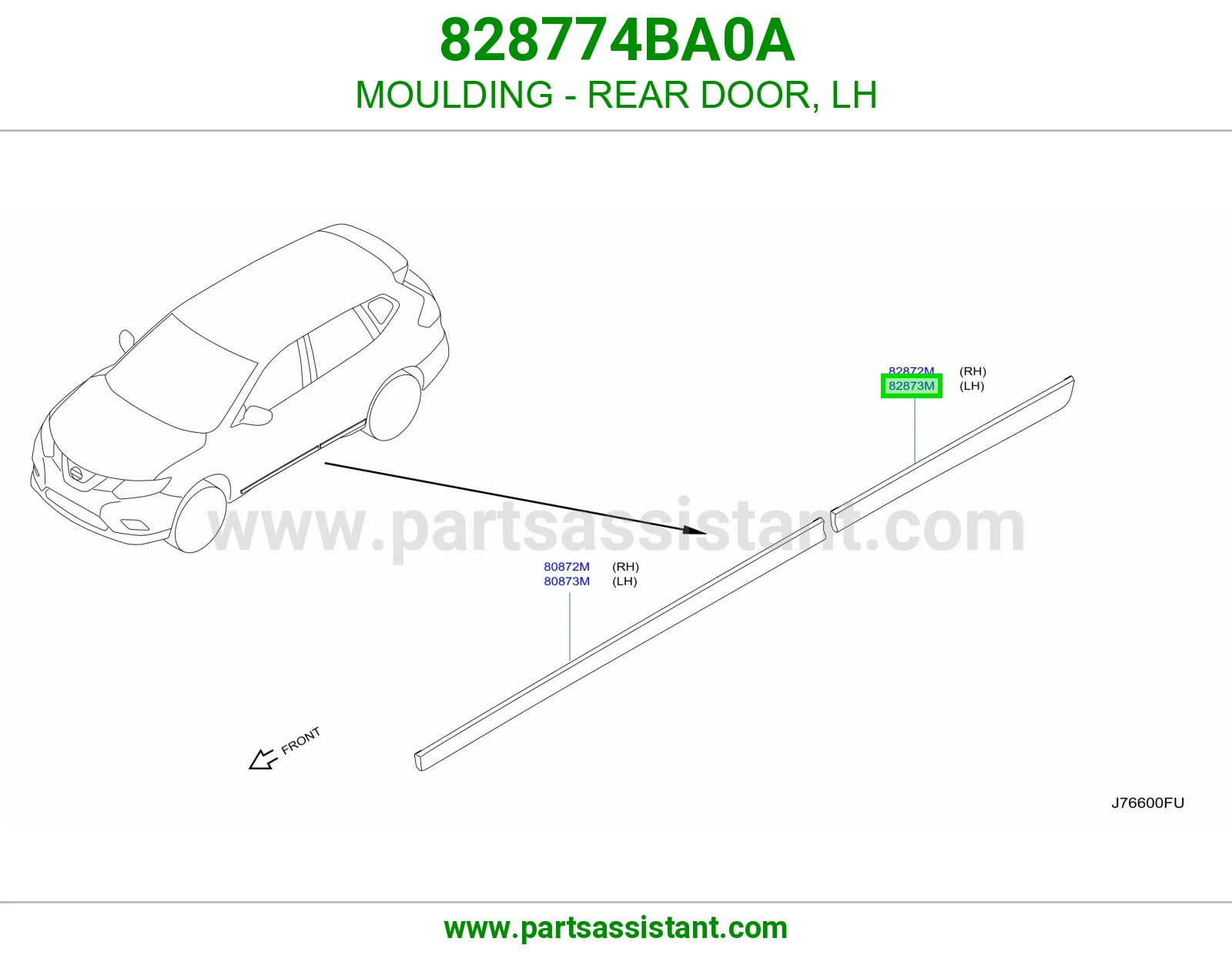 زيق باب خلفي يسار 828774BA0A