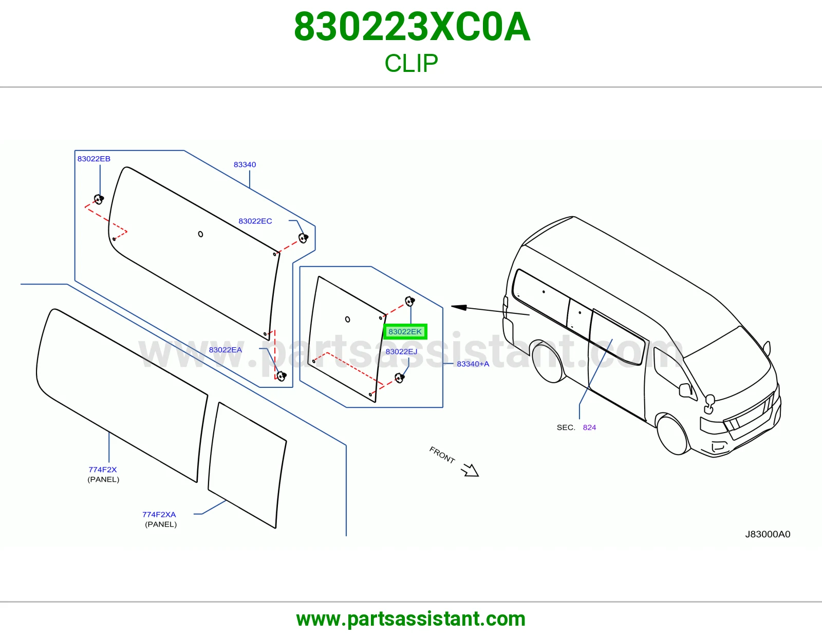 كلبس 830223XC0A